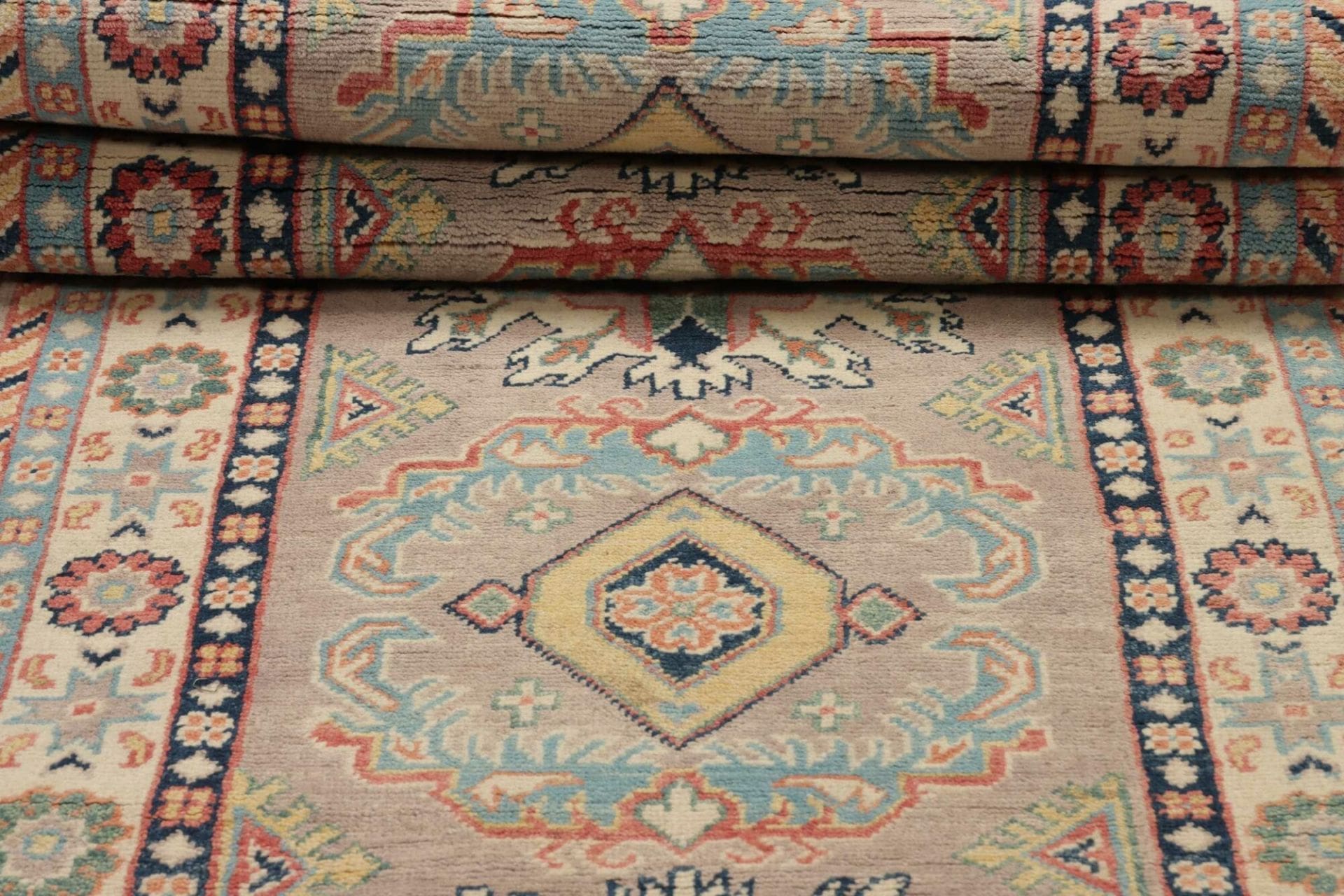 Kazak Orientteppich aus Pakistan, 74 × 318 cm