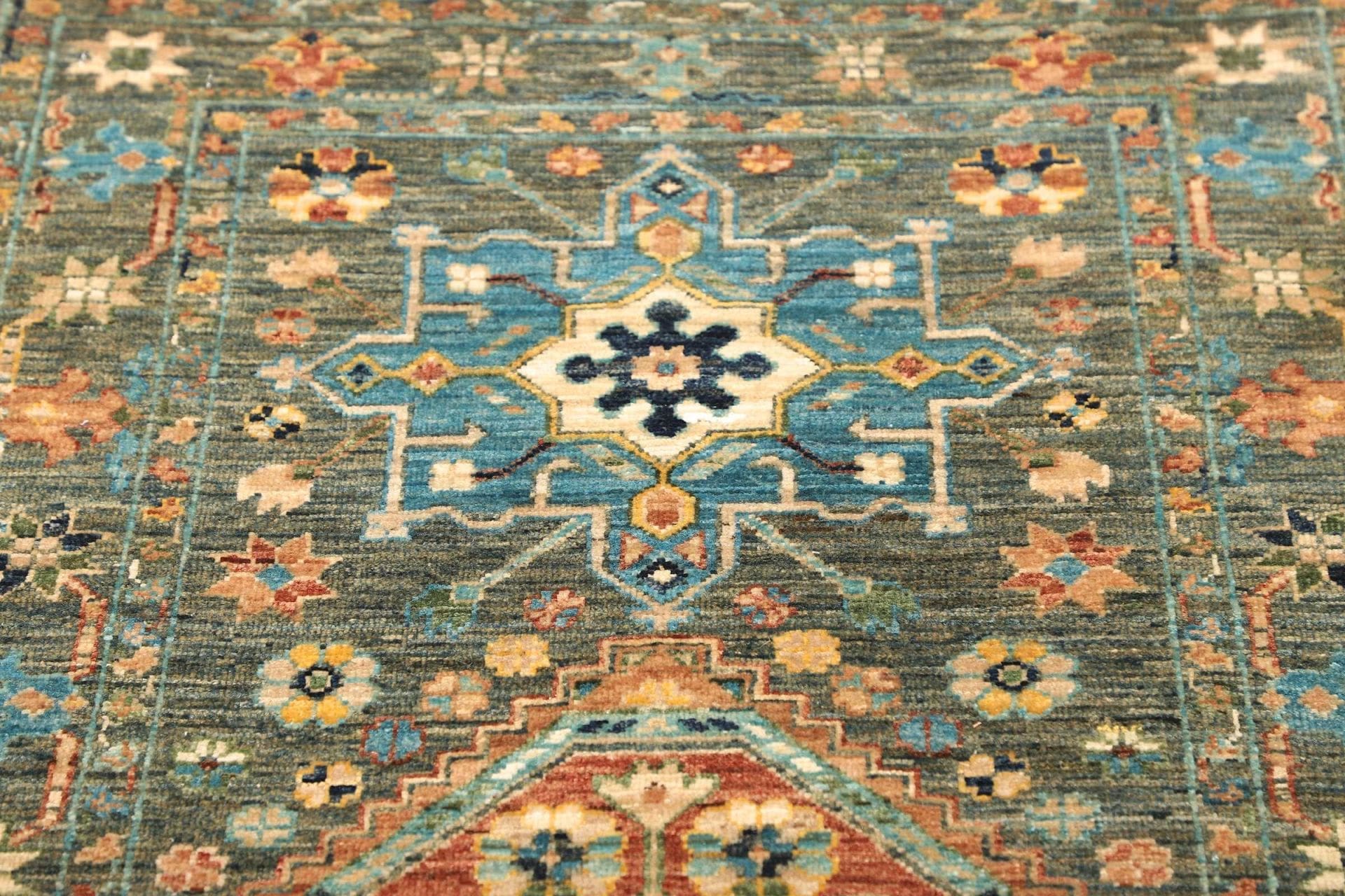 Handgeknüpfter Samarkand Orientteppich 83 × 303 cm