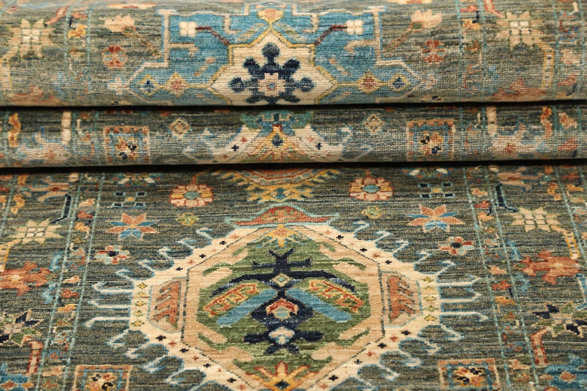 Handgeknüpfter Samarkand Orientteppich 83 × 303 cm