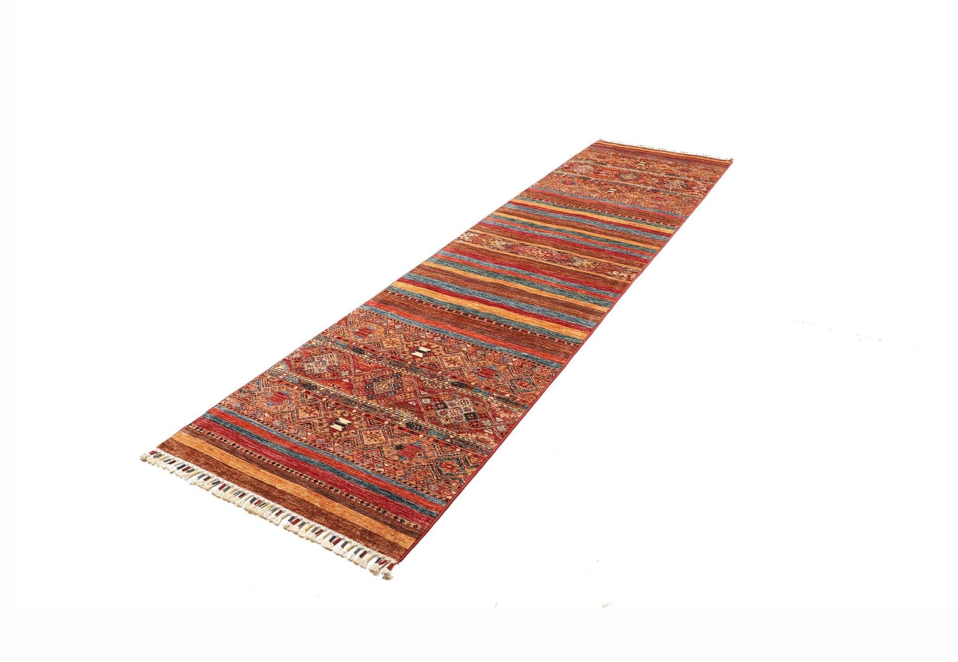 Samarkand Orientteppich 84 × 307 cm aus Wolle, handgeknüpft
