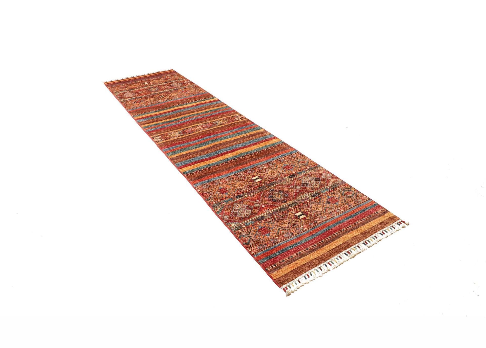 Samarkand Orientteppich 84 × 307 cm aus Wolle, handgeknüpft