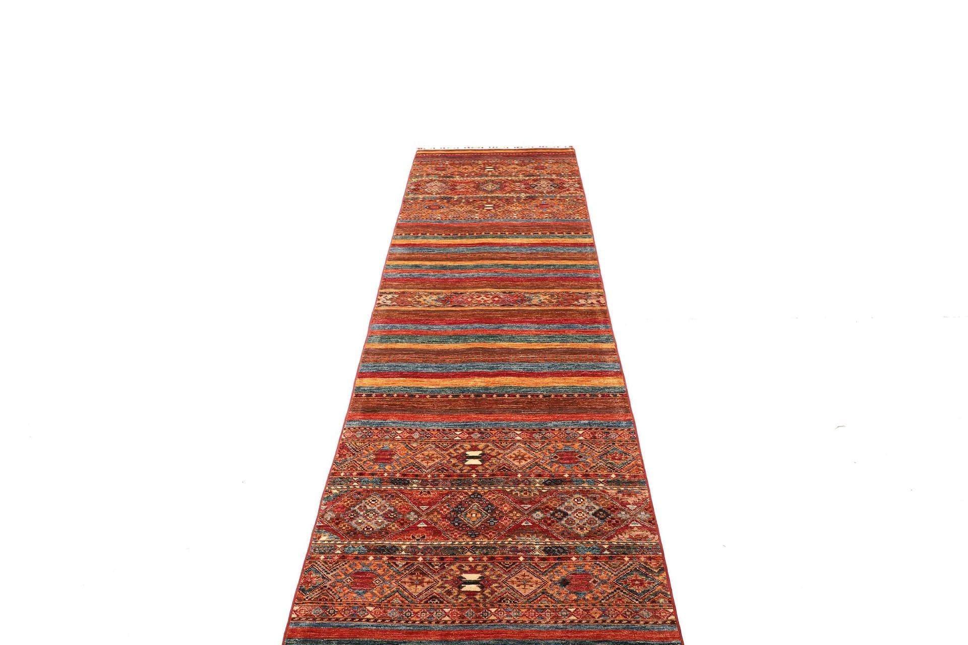 Samarkand Orientteppich 84 × 307 cm aus Wolle, handgeknüpft