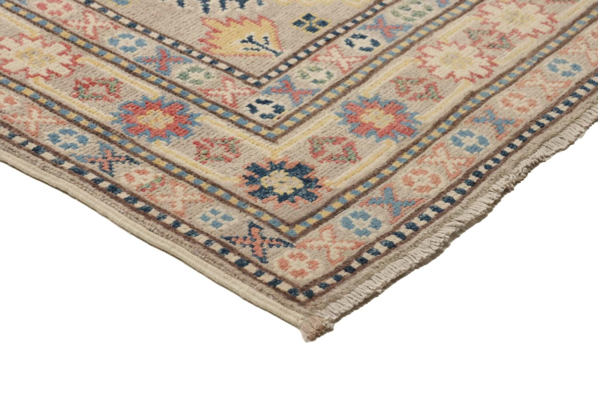 kazak-orientteppich-84-x-309cm-handgeknupft-geometrische-muster-4 Kazak Orientteppich 84 × 309 cm aus Wolle, handgeknüpft