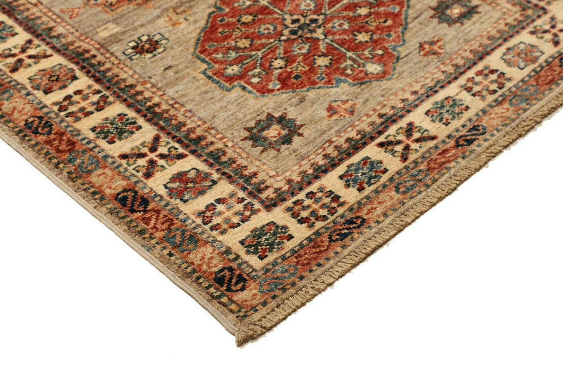 Handgeknüpfter Kazak Orientteppich 81 × 302 cm
