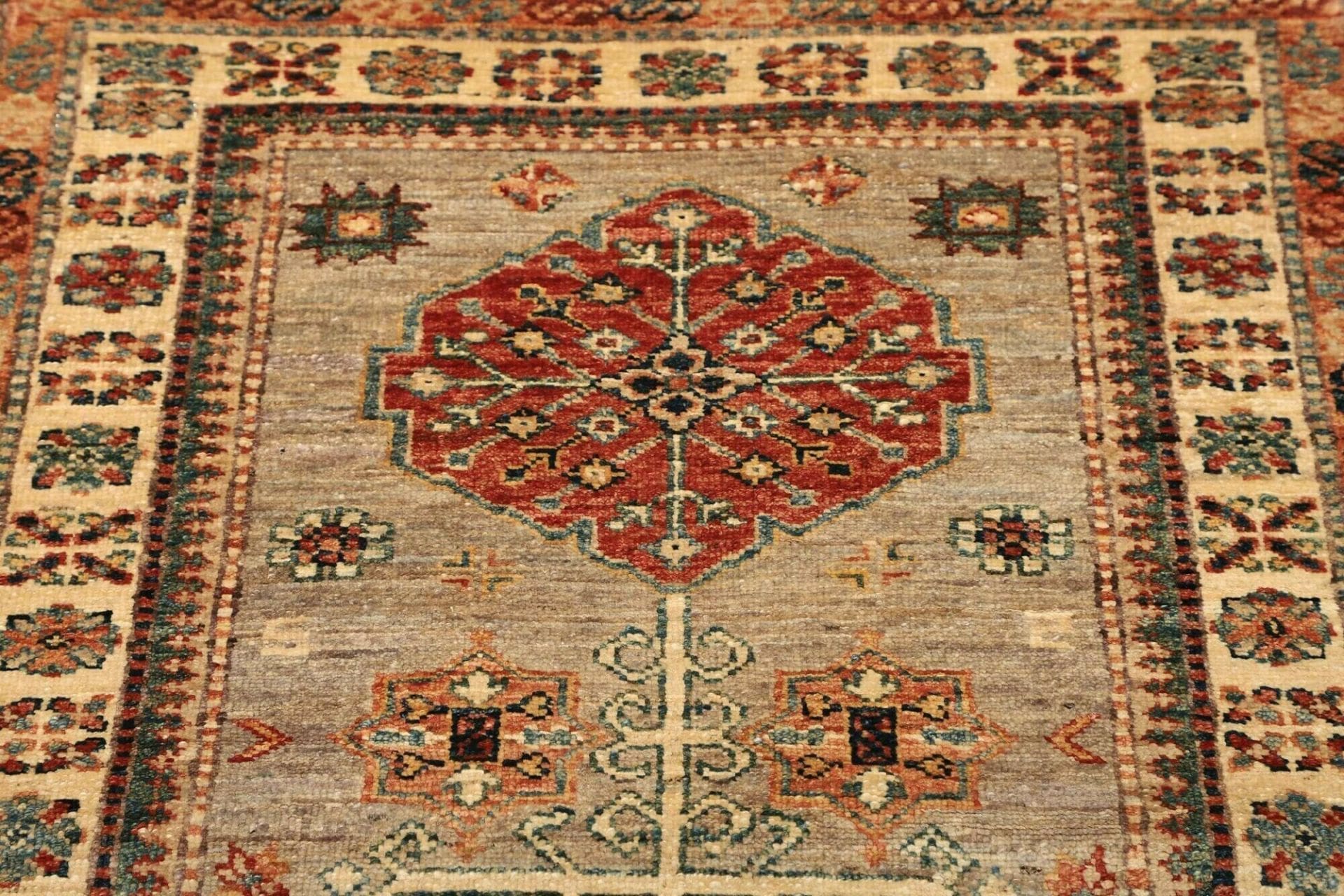 Handgeknüpfter Kazak Orientteppich 81 × 302 cm