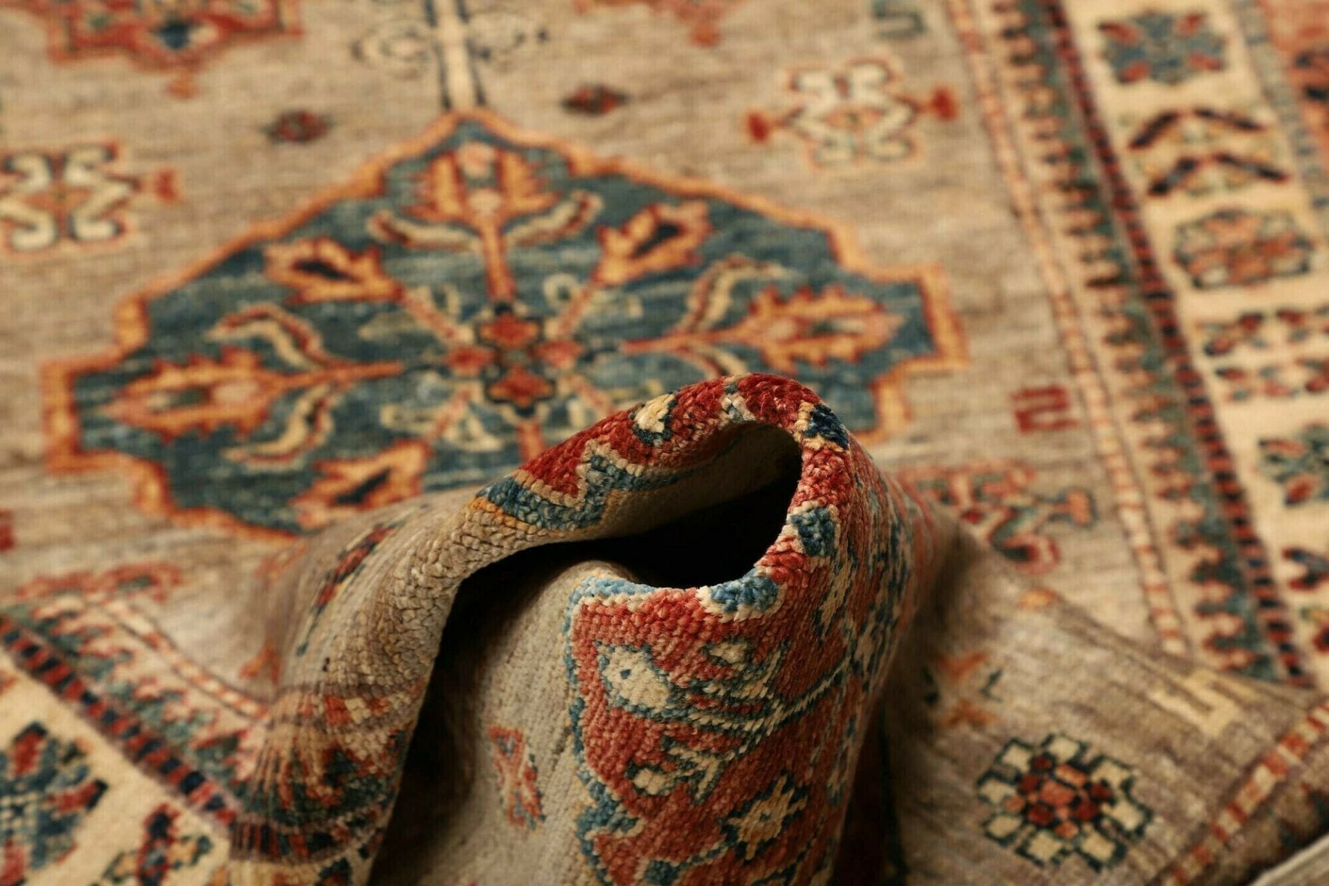 Handgeknüpfter Kazak Orientteppich 81 × 302 cm