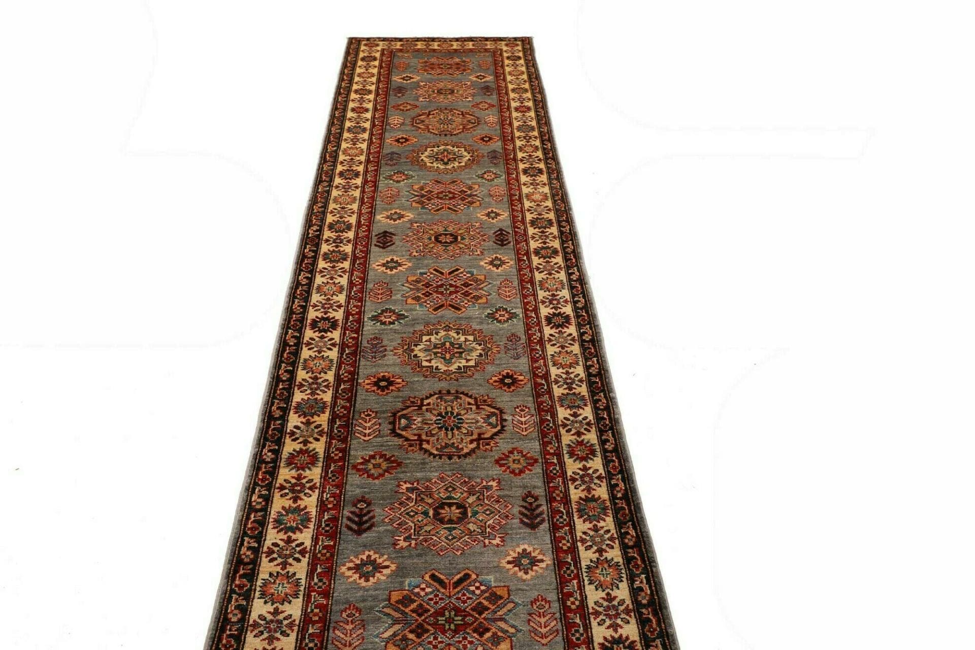Handgeknüpfter Kazak Orientteppich 85 × 313 cm