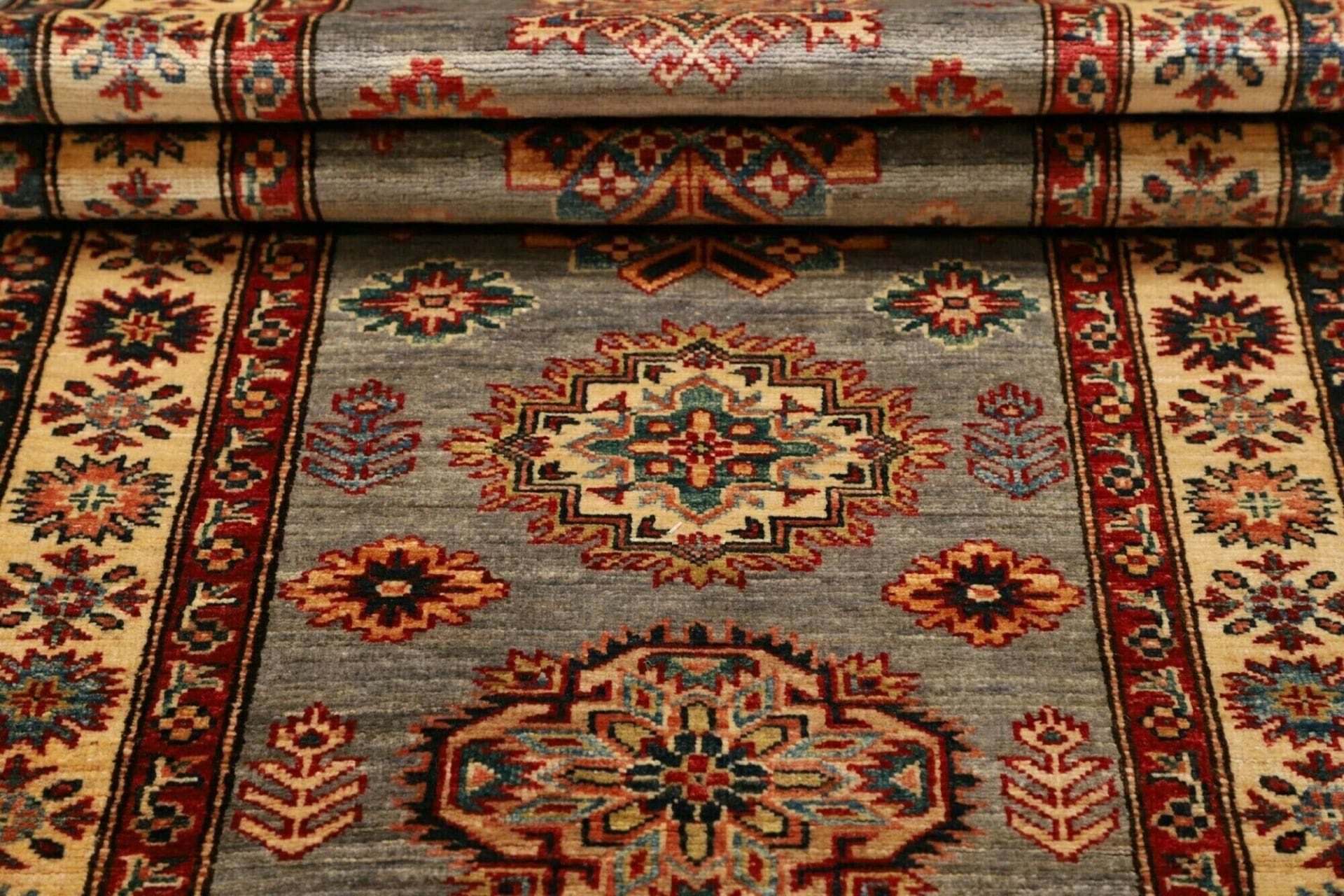 Handgeknüpfter Kazak Orientteppich 85 × 313 cm