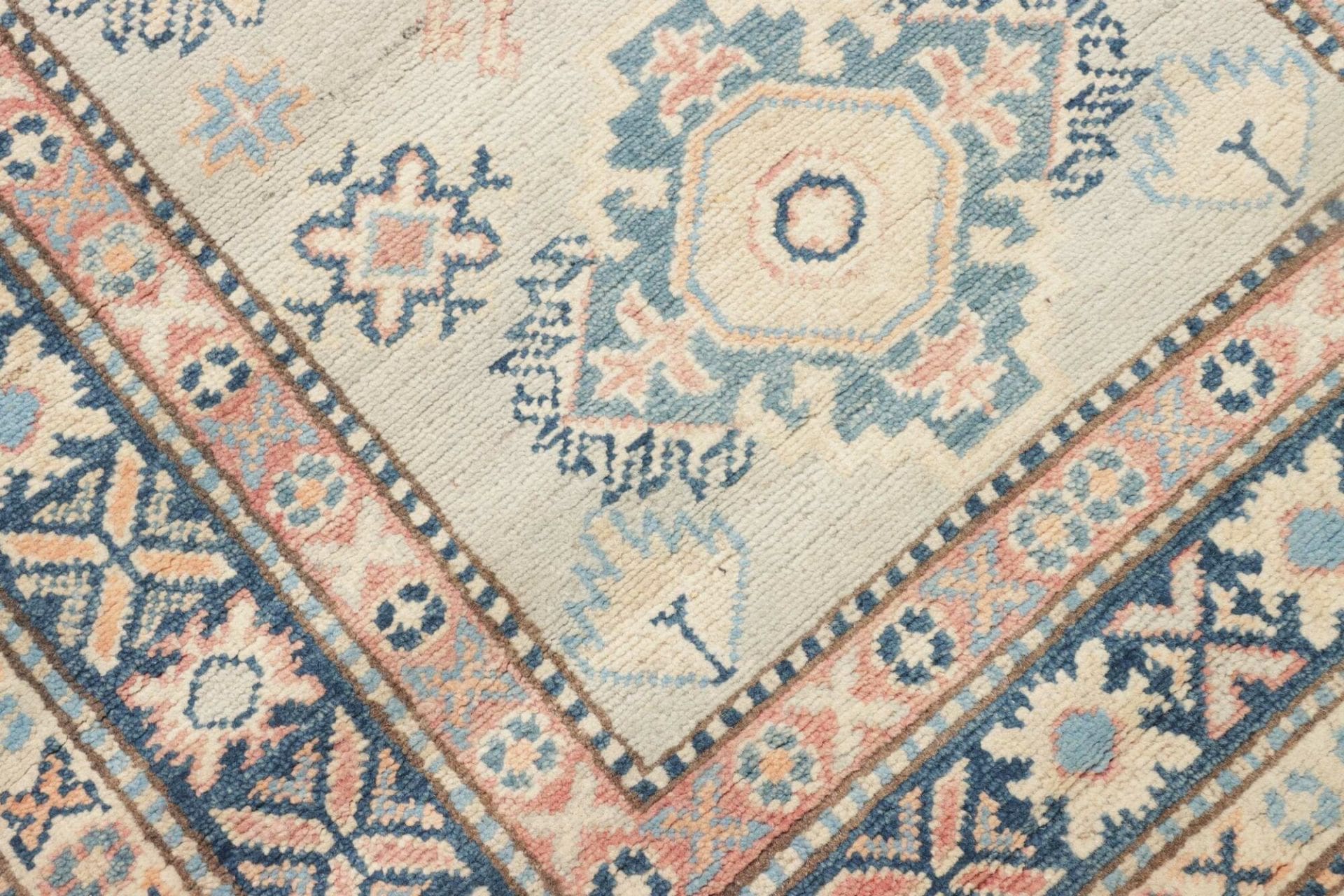 Kazak Orientteppich 93 × 312 cm aus Wolle, handgeknüpft