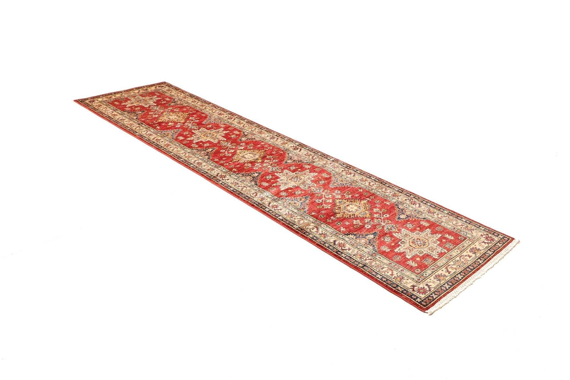 Kazak Orientteppich 83 × 306 cm aus Wolle, handgeknüpft