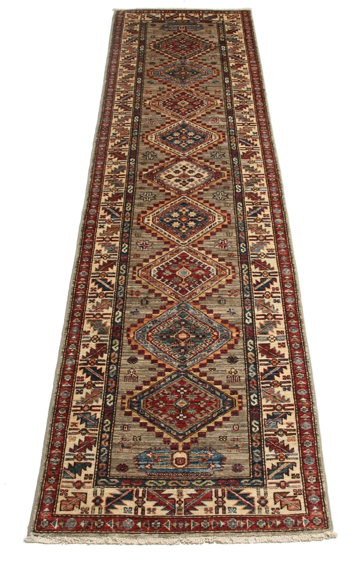 Handgeknüpfter Kazak Orientteppich 80 × 309 cm