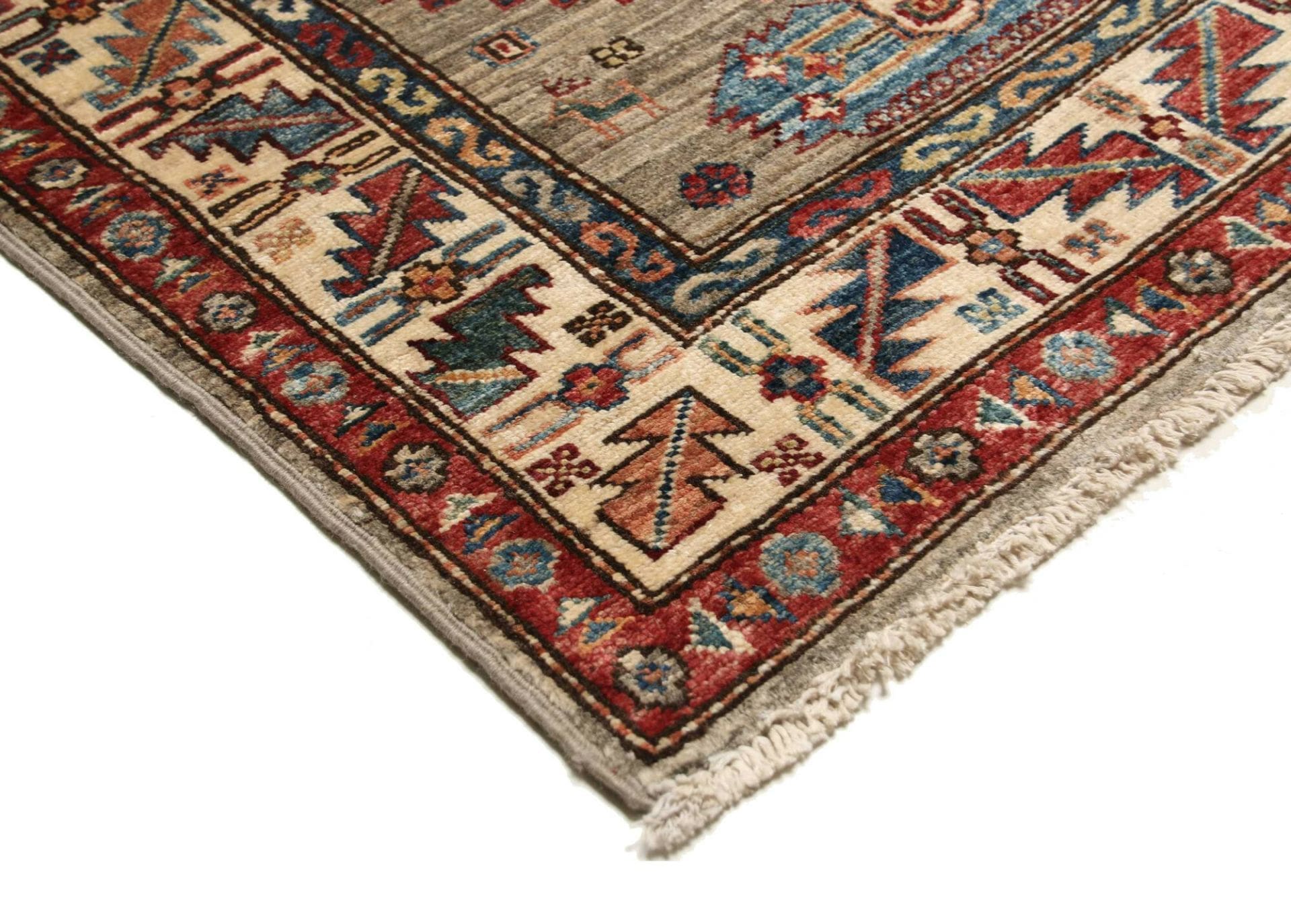 Handgeknüpfter Kazak Orientteppich 80 × 309 cm