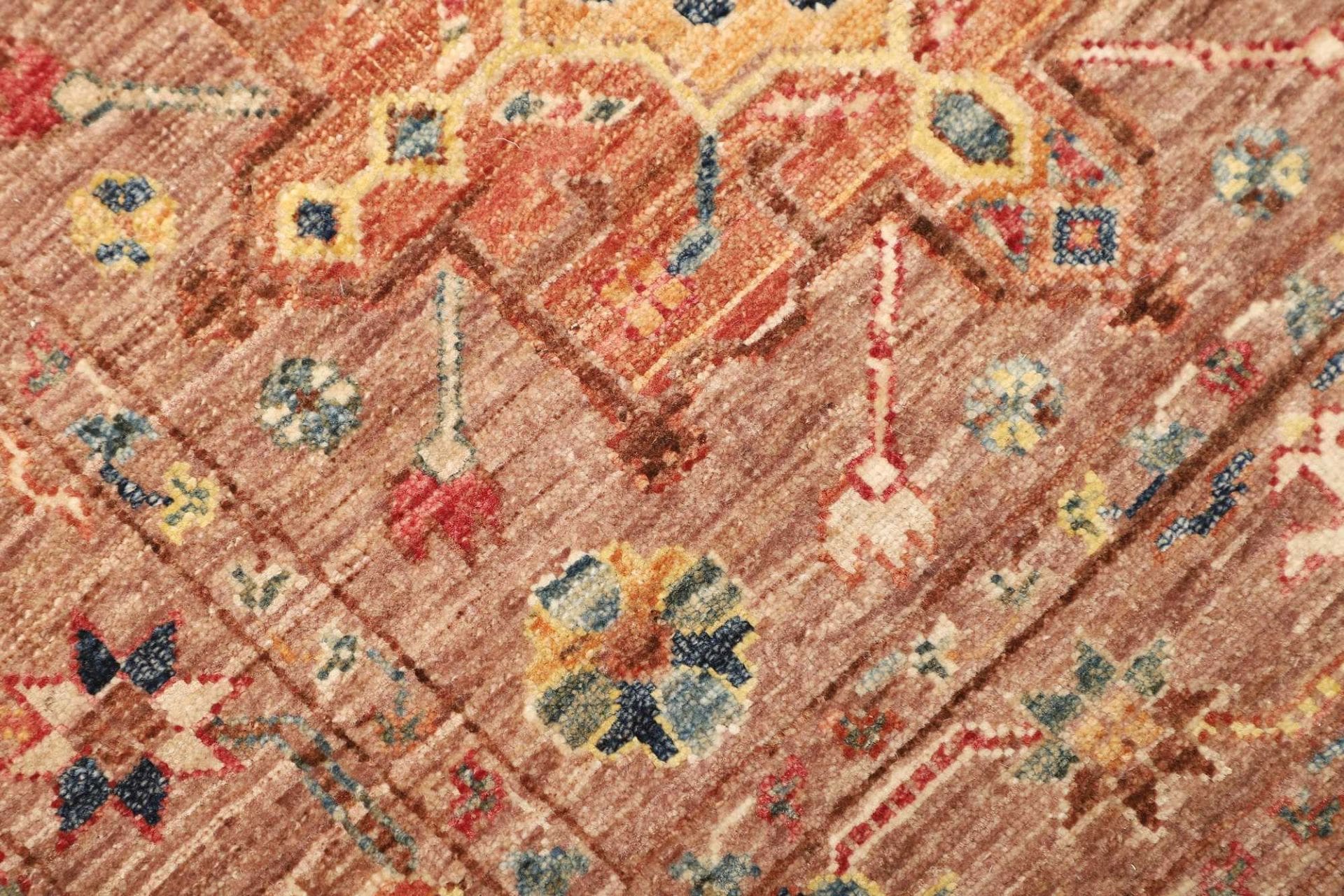 Handgeknüpfter Samarkand Orientteppich, 83 × 295 cm, Wolle