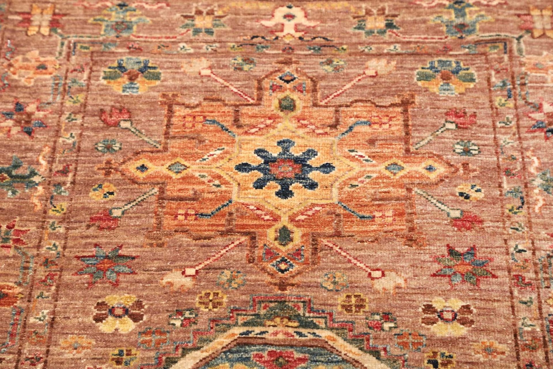 Handgeknüpfter Samarkand Orientteppich, 83 × 295 cm, Wolle