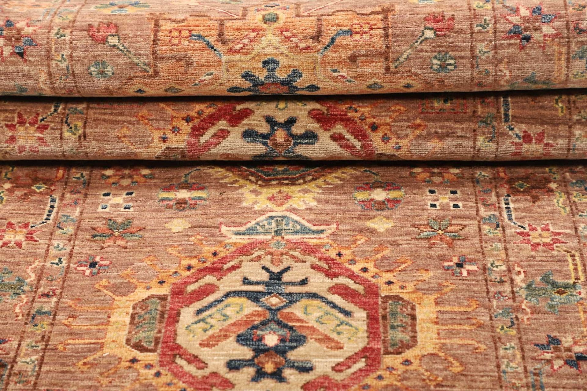 Handgeknüpfter Samarkand Orientteppich, 83 × 295 cm, Wolle