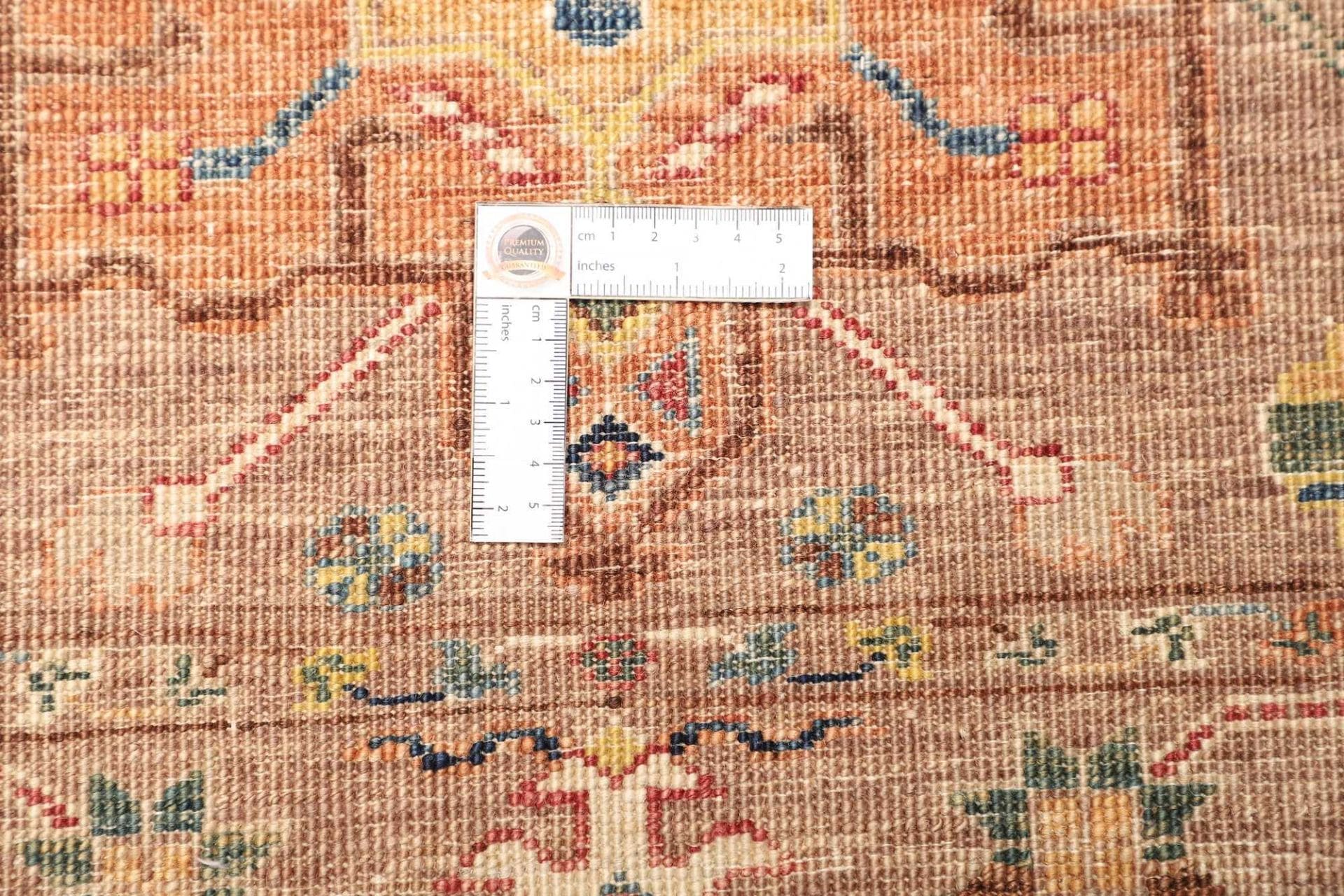 Handgeknüpfter Samarkand Orientteppich, 83 × 295 cm, Wolle