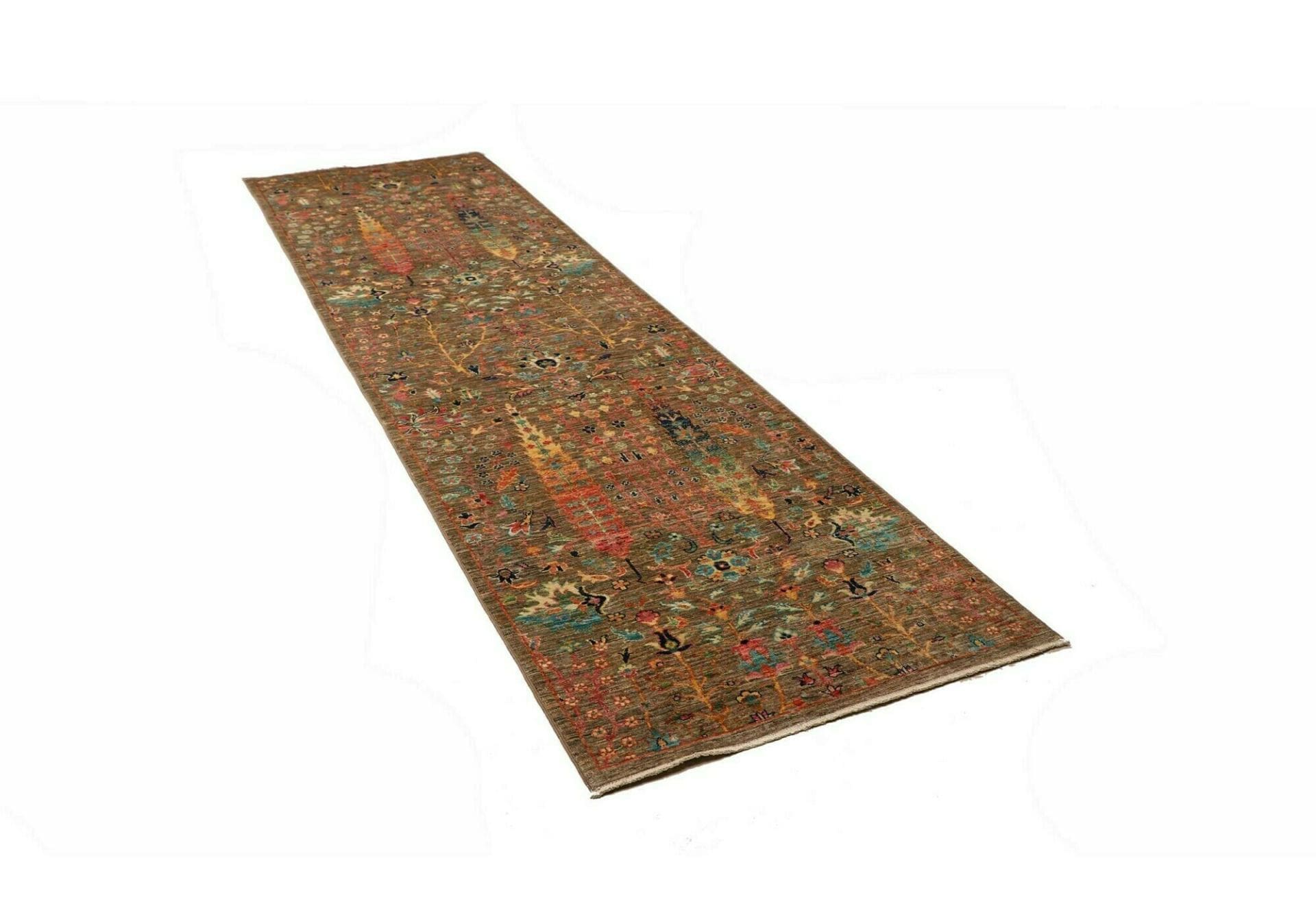 Handgeknüpfter Samarkand Orientteppich 83 × 294 cm