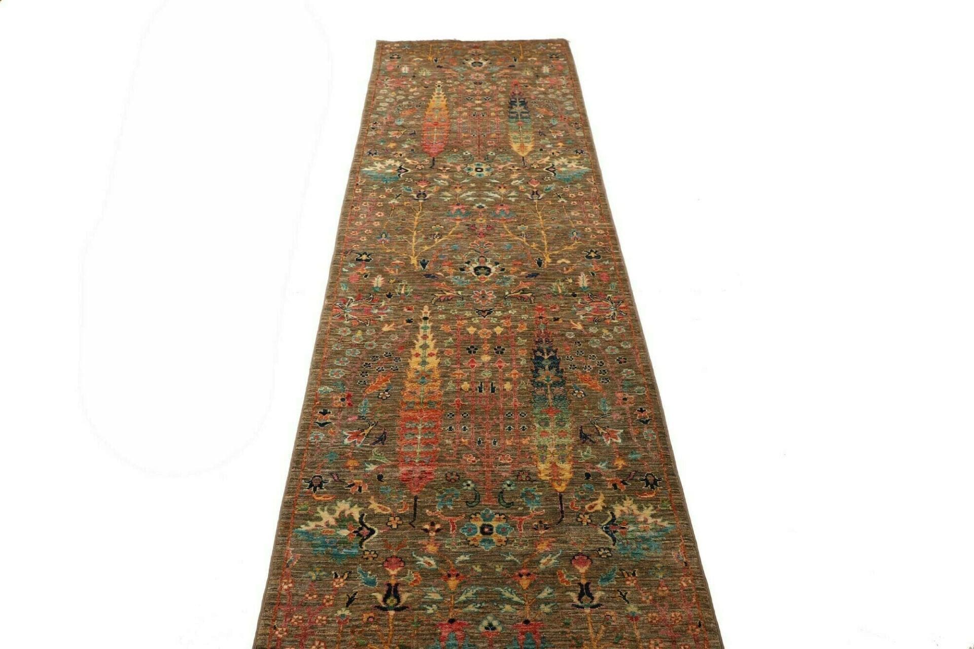 Handgeknüpfter Samarkand Orientteppich 83 × 294 cm