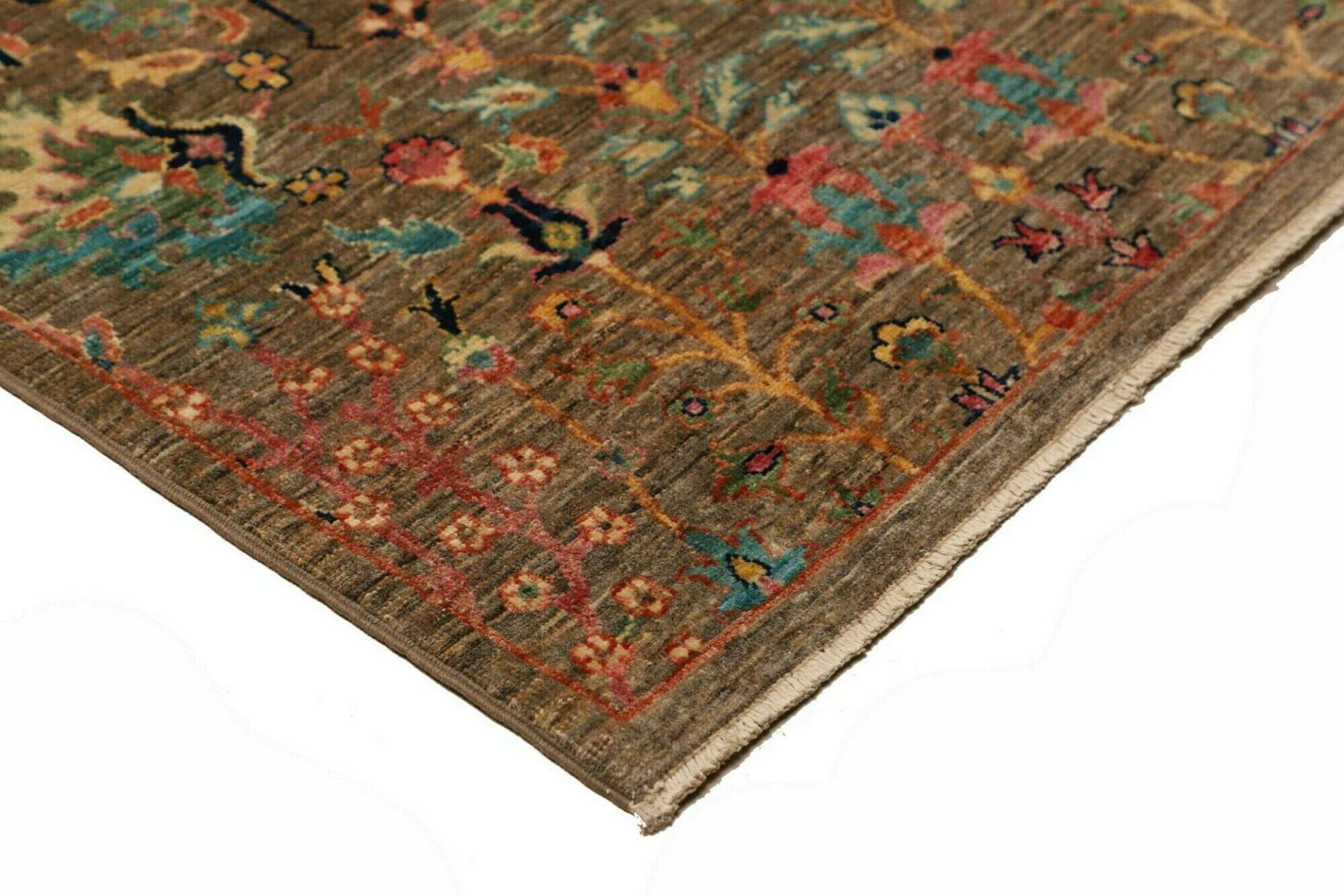 Handgeknüpfter Samarkand Orientteppich 83 × 294 cm