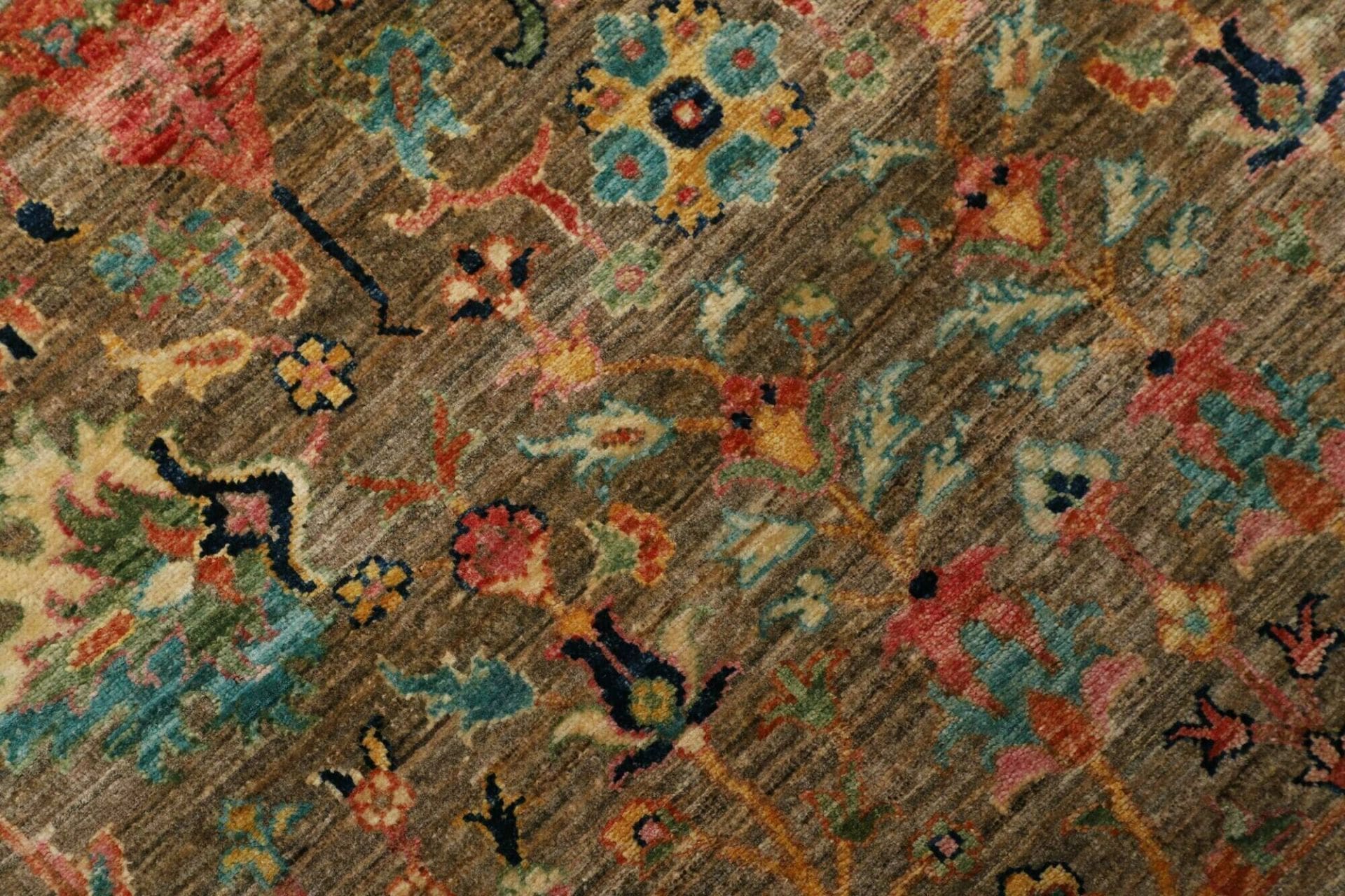 Handgeknüpfter Samarkand Orientteppich 83 × 294 cm
