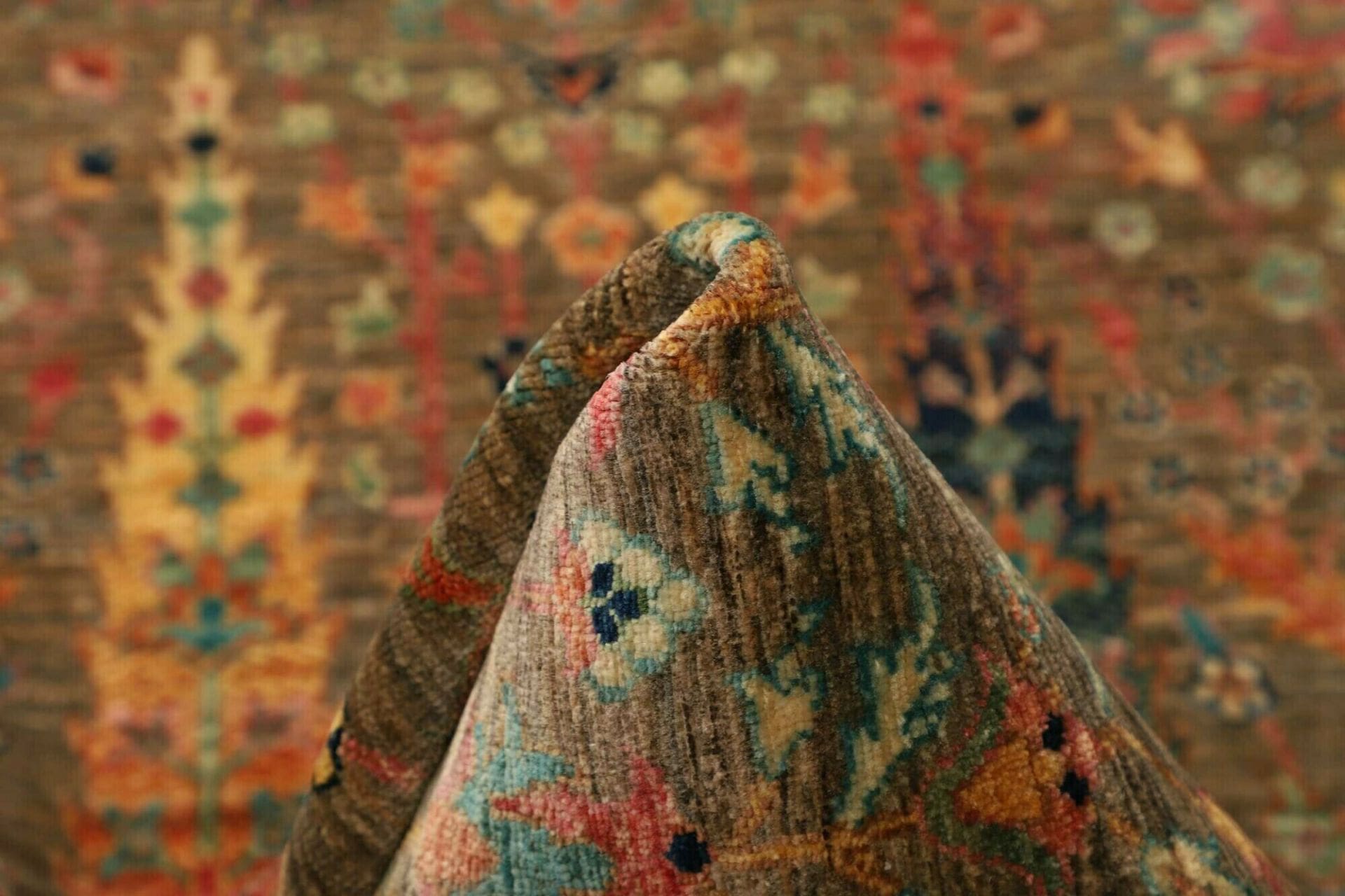 Handgeknüpfter Samarkand Orientteppich 83 × 294 cm