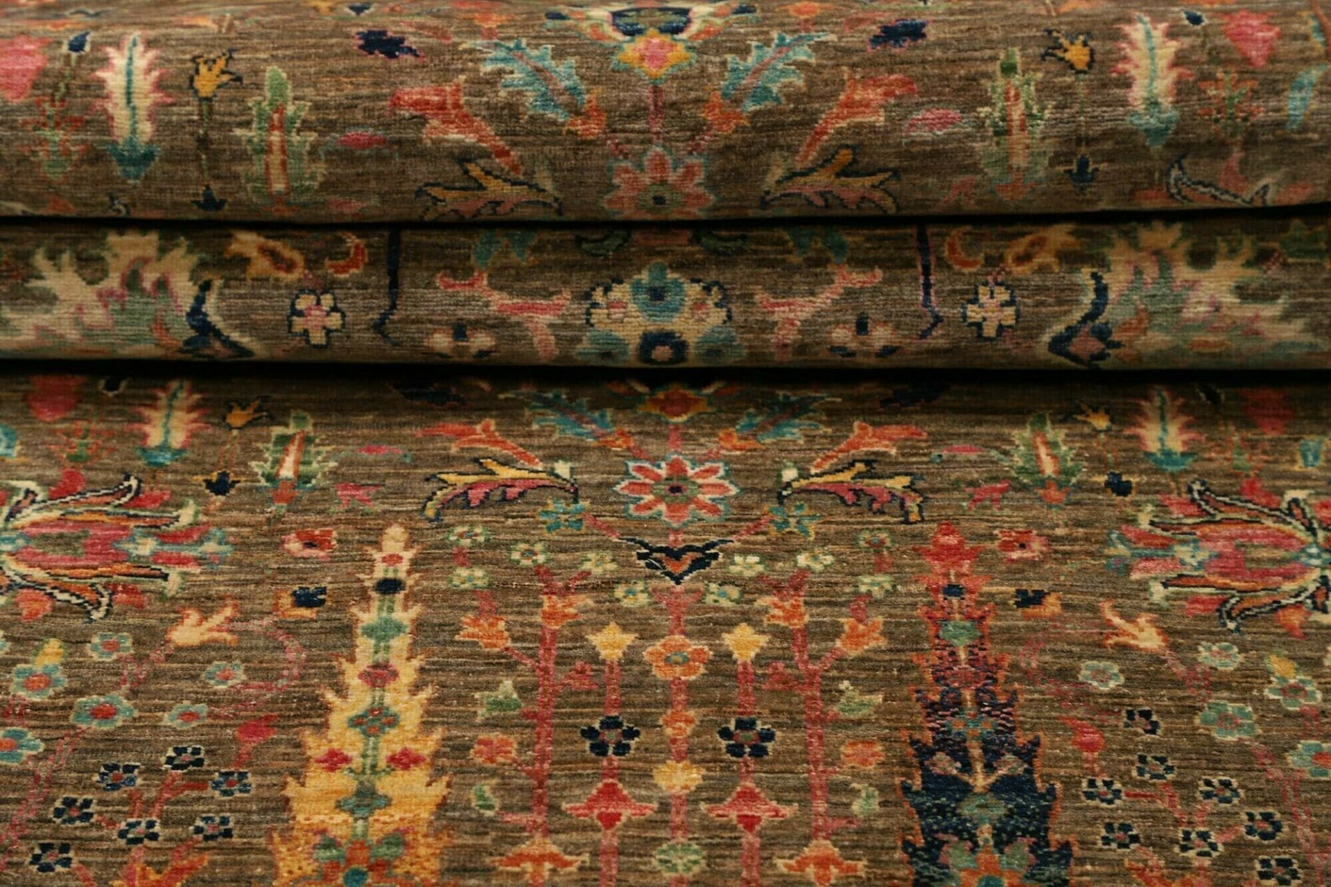 Handgeknüpfter Samarkand Orientteppich 83 × 294 cm