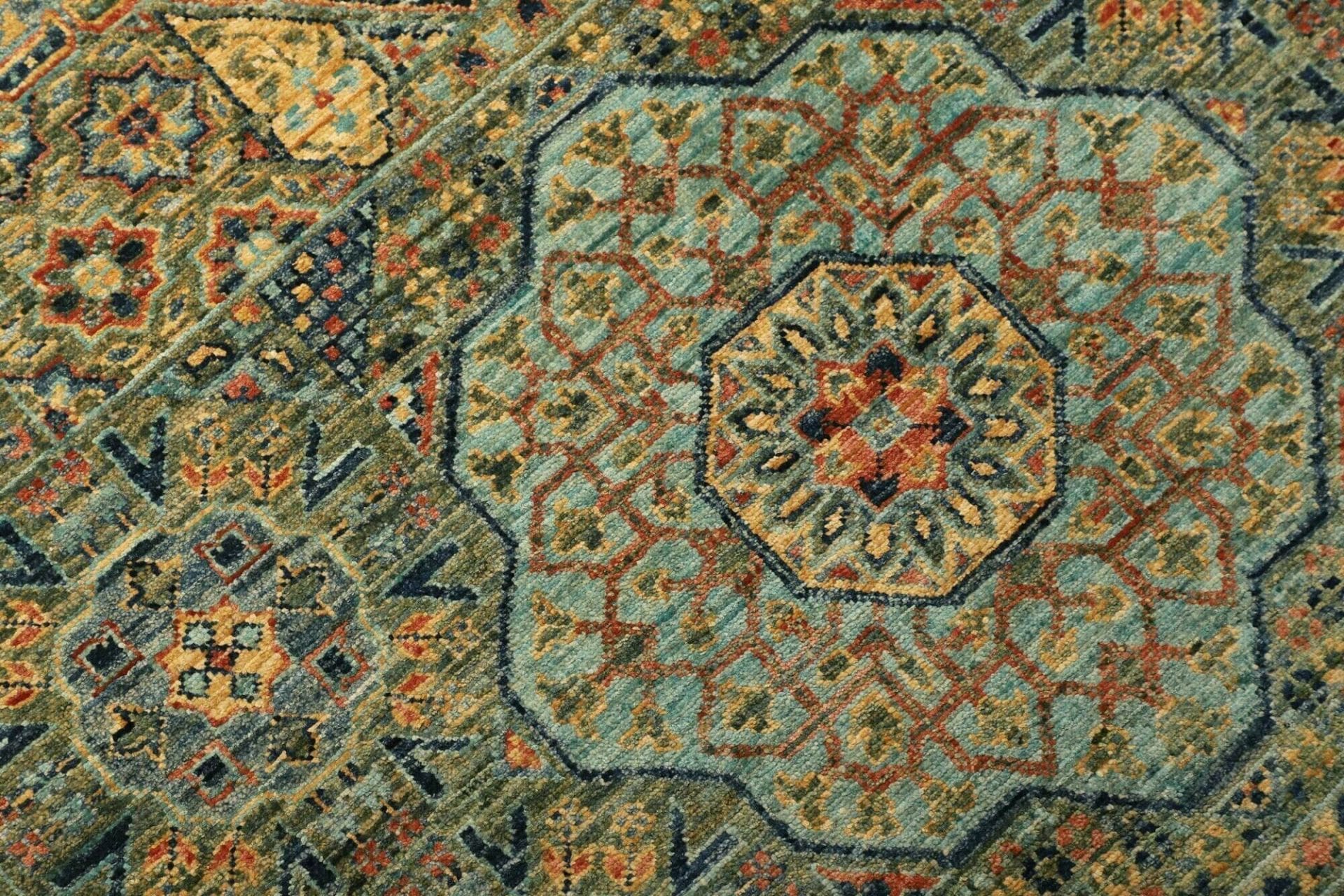 Handgeknüpfter Mamluk Orientteppich, 83 × 290 cm, Wolle