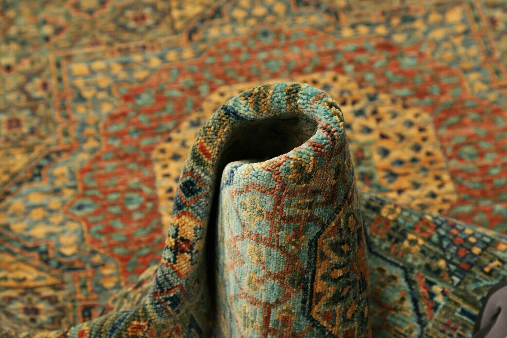 Handgeknüpfter Mamluk Orientteppich, 83 × 290 cm, Wolle