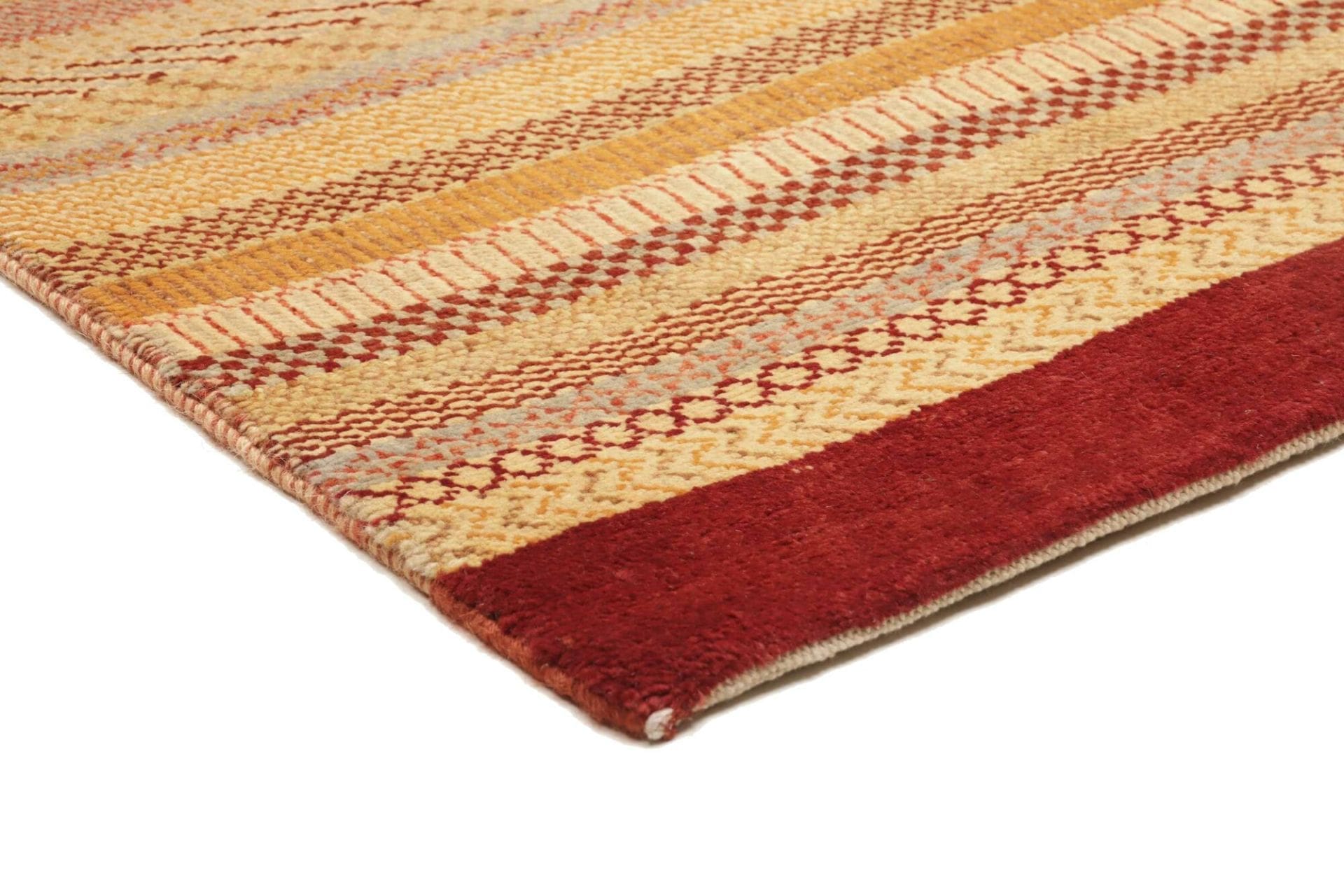 orientteppich-loribaft-81-x-244cm-aus-schurwolle-handgeknupft-4 Handgeknüpfter Loribaft Orientteppich 81 × 244 cm