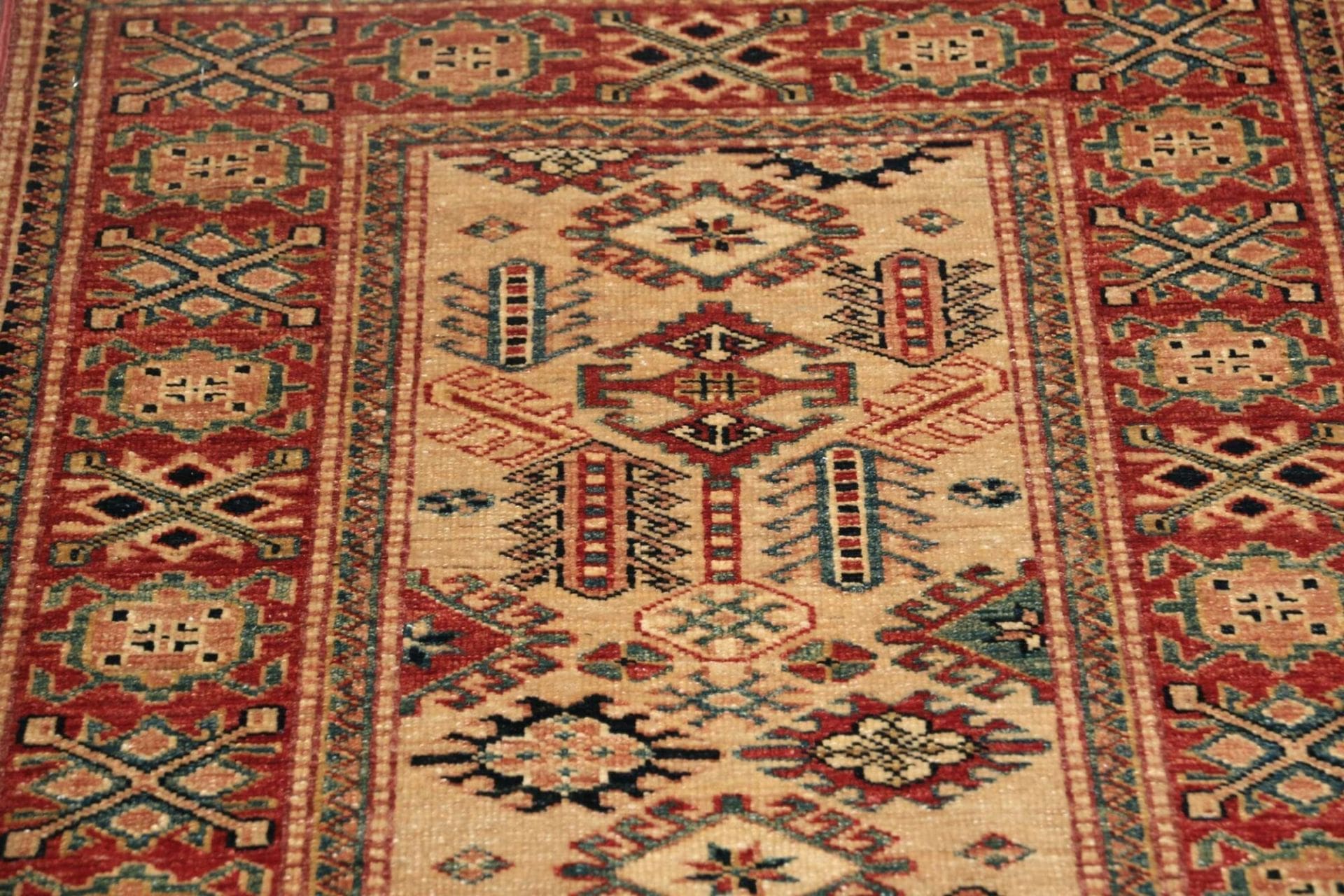Handgeknüpfter Kazak Orientteppich, 79 × 244 cm, Wolle