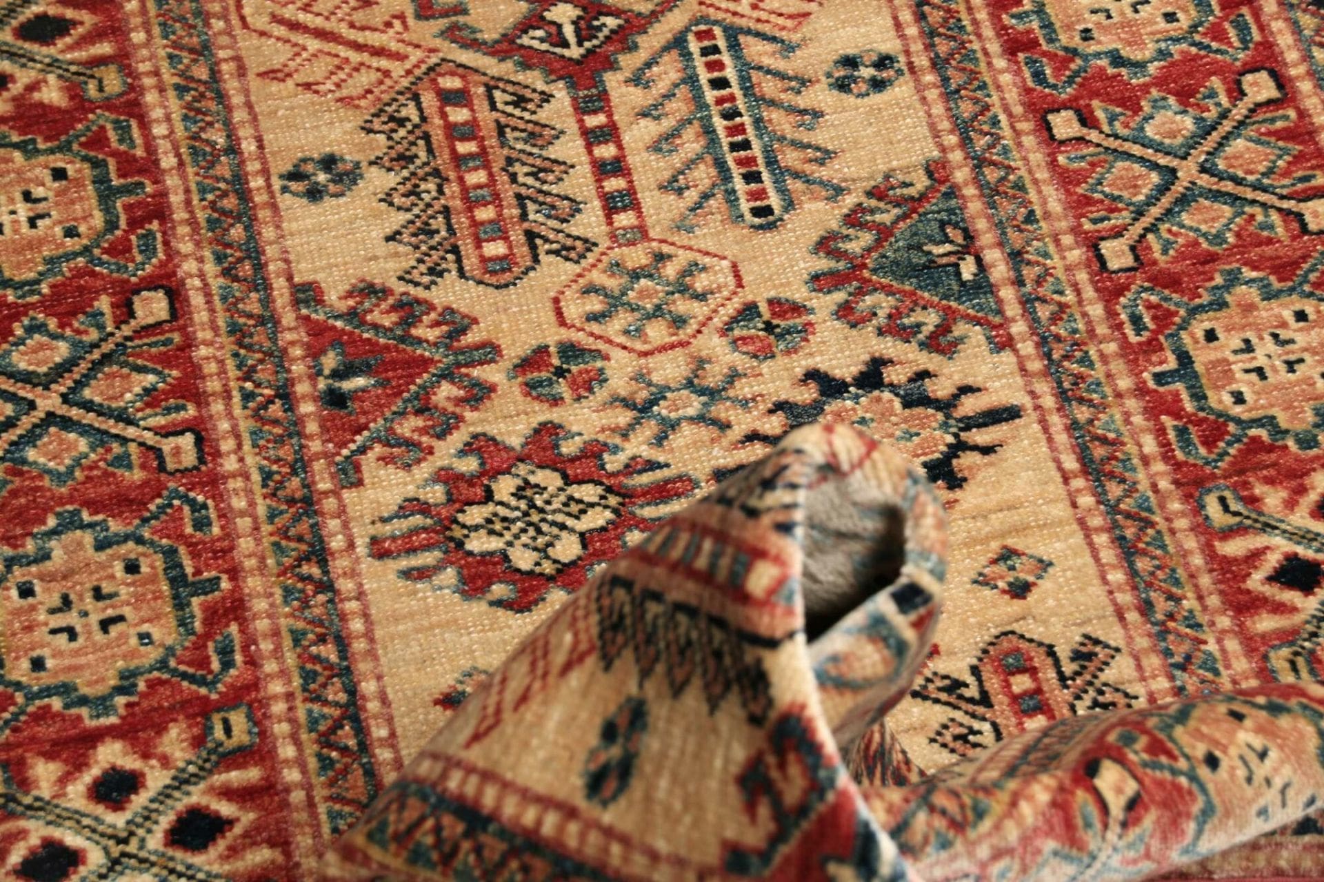 Handgeknüpfter Kazak Orientteppich, 79 × 244 cm, Wolle