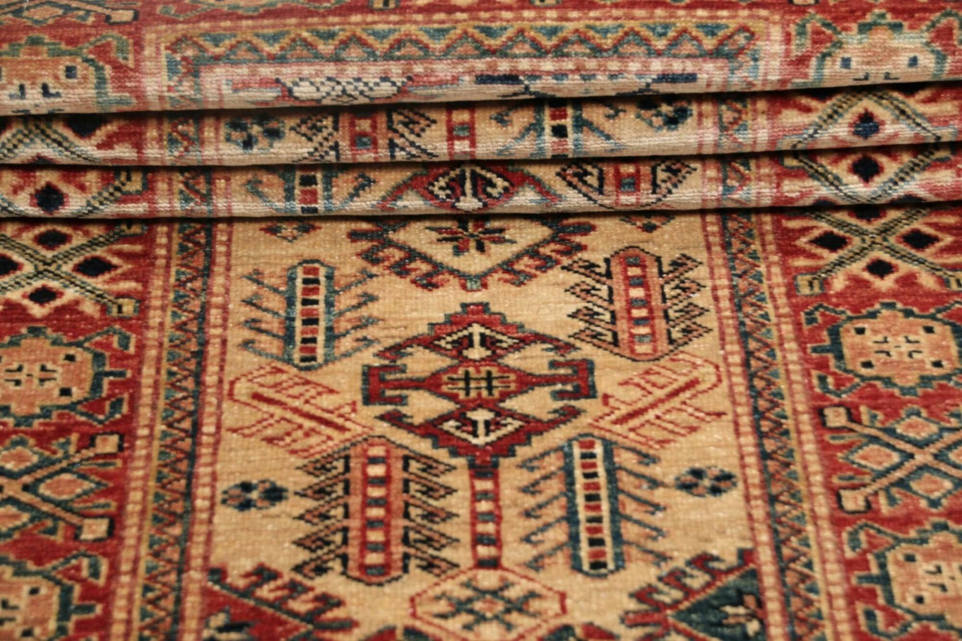 Handgeknüpfter Kazak Orientteppich, 79 × 244 cm, Wolle
