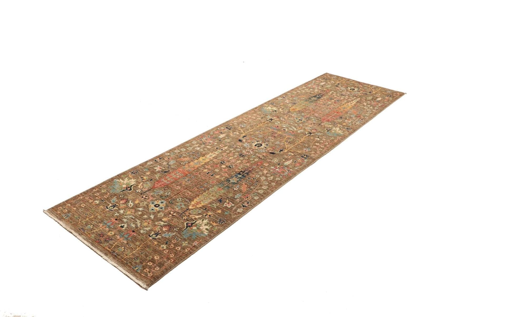 Samarkand Orientteppich 83 × 294 cm aus Wolle, handgeknüpft
