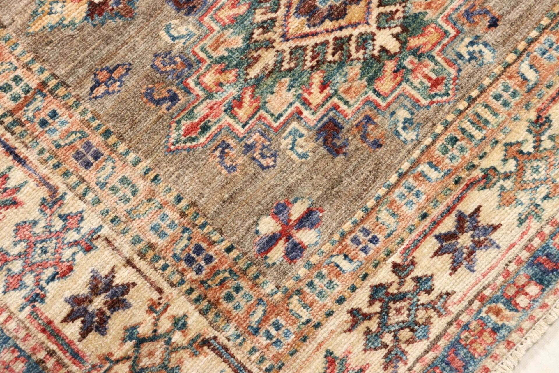 Handgeknüpfter Kazak Orientteppich 85 × 235 cm