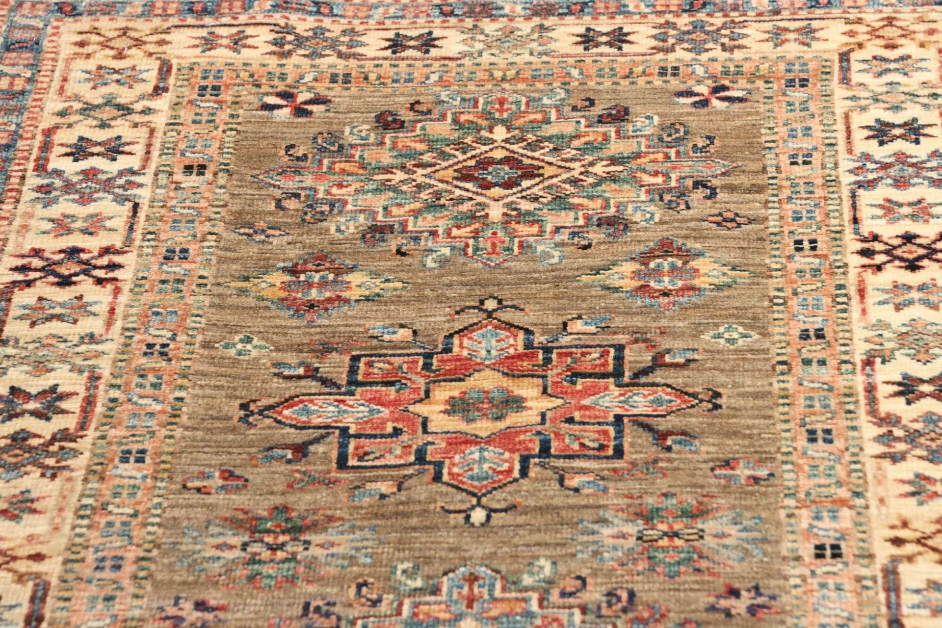 Handgeknüpfter Kazak Orientteppich 85 × 235 cm