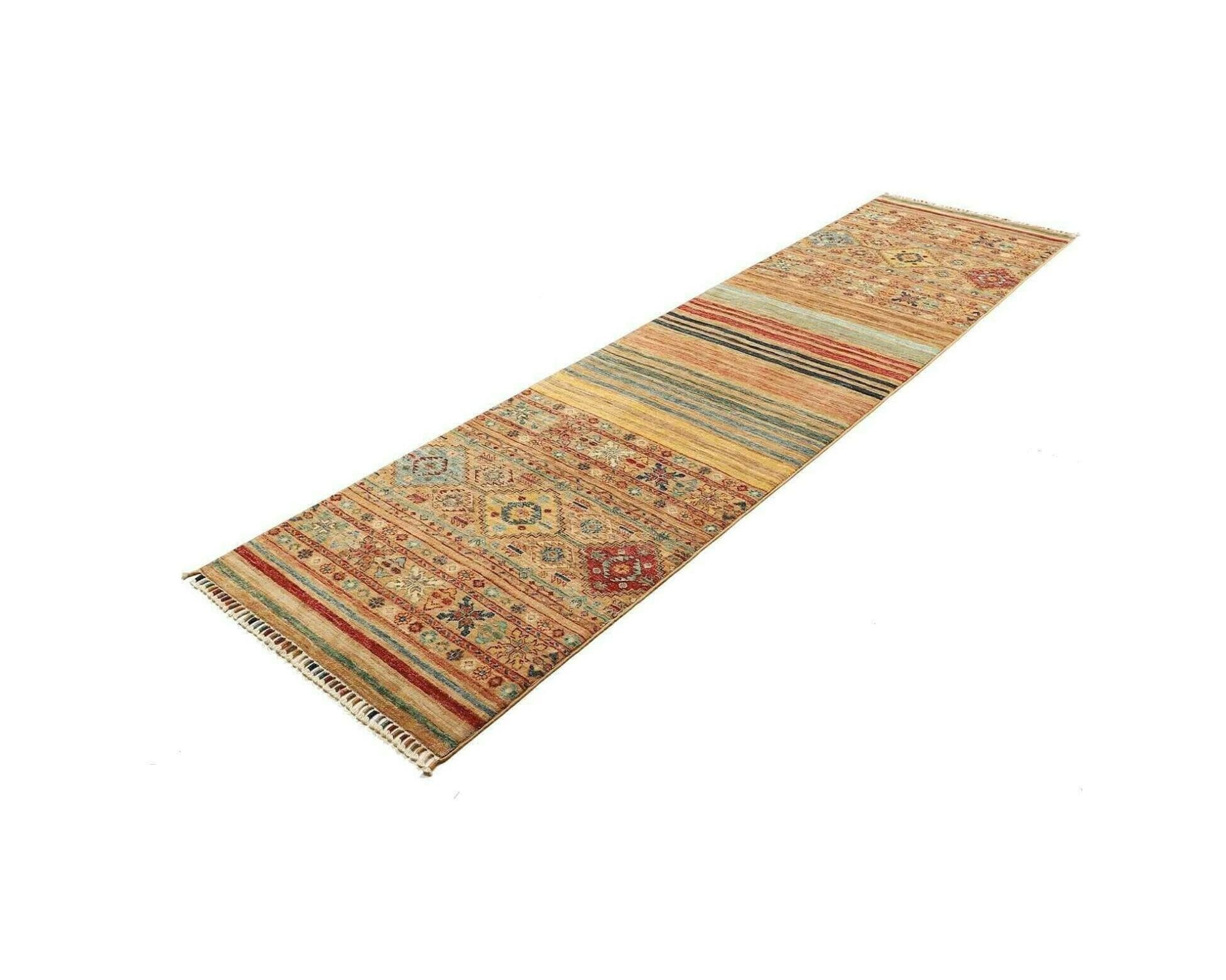 Samarkand Orientteppich 84 × 290 cm aus Wolle, handgeknüpft