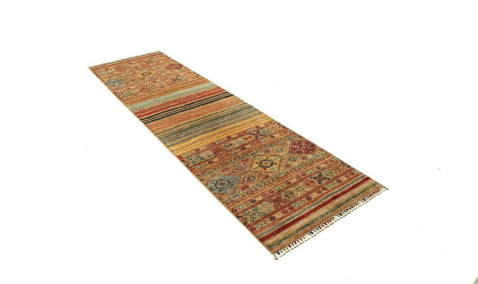 Samarkand Orientteppich 84 × 290 cm aus Wolle, handgeknüpft