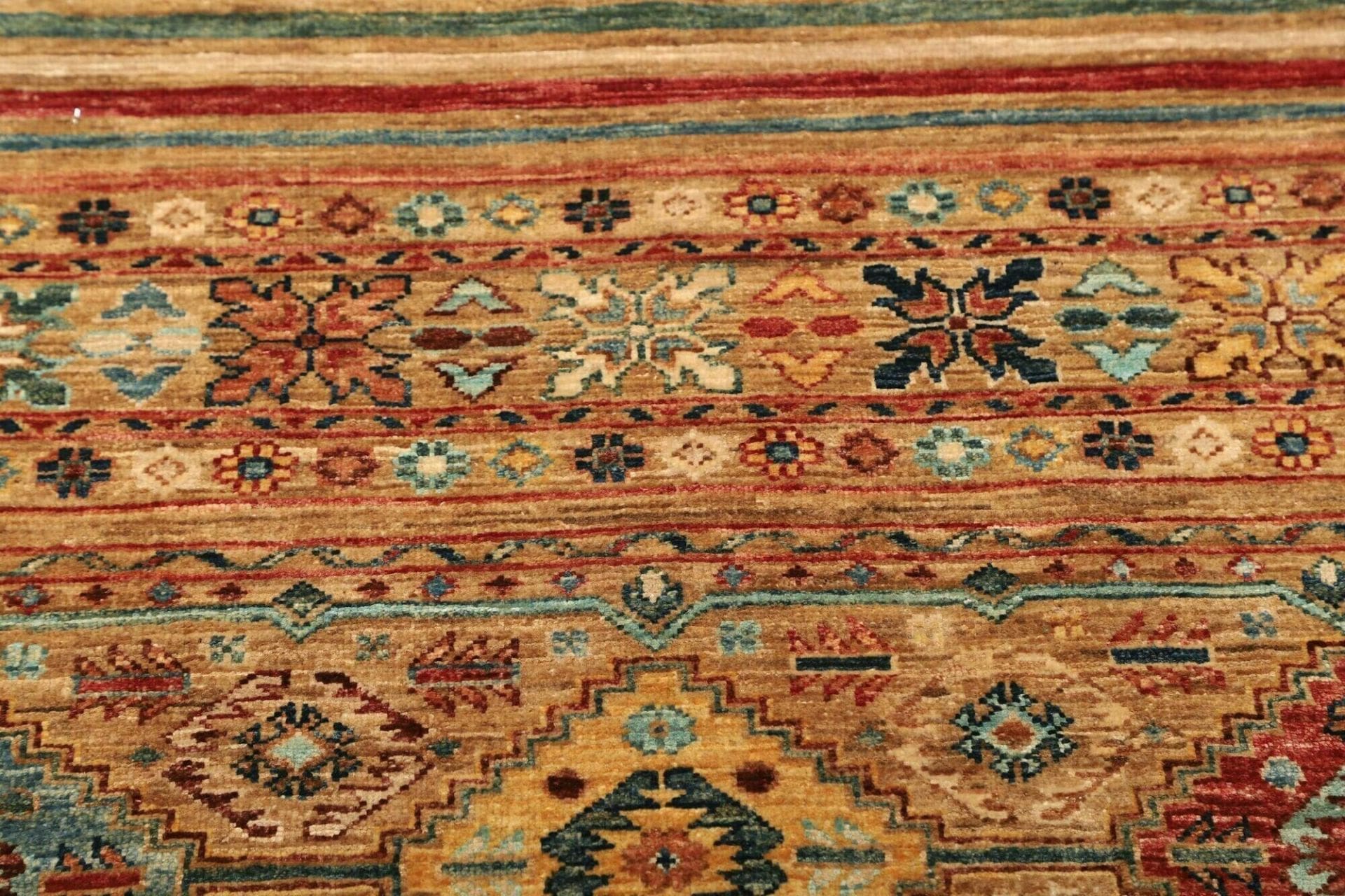 Samarkand Orientteppich 84 × 290 cm aus Wolle, handgeknüpft