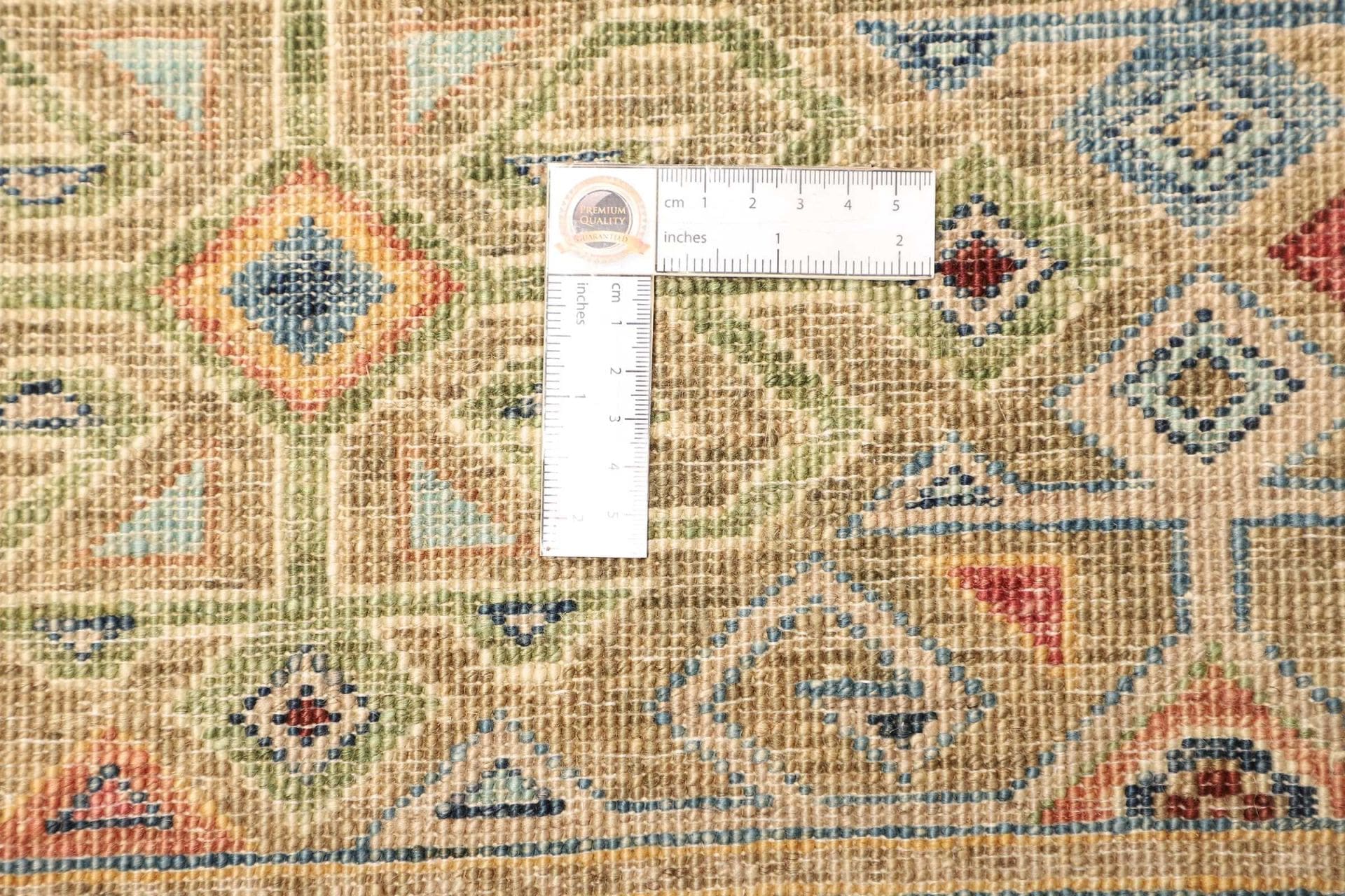 Handgeknüpfter Samarkand Orientteppich, 84 × 253 cm, Wolle