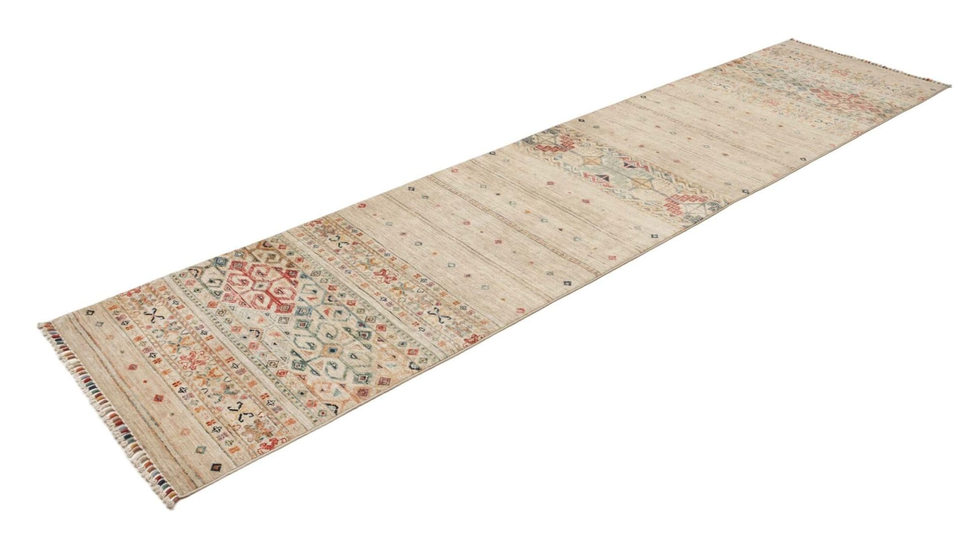 Samarkand Orientteppich 82 × 294 cm aus Wolle, handgeknüpft