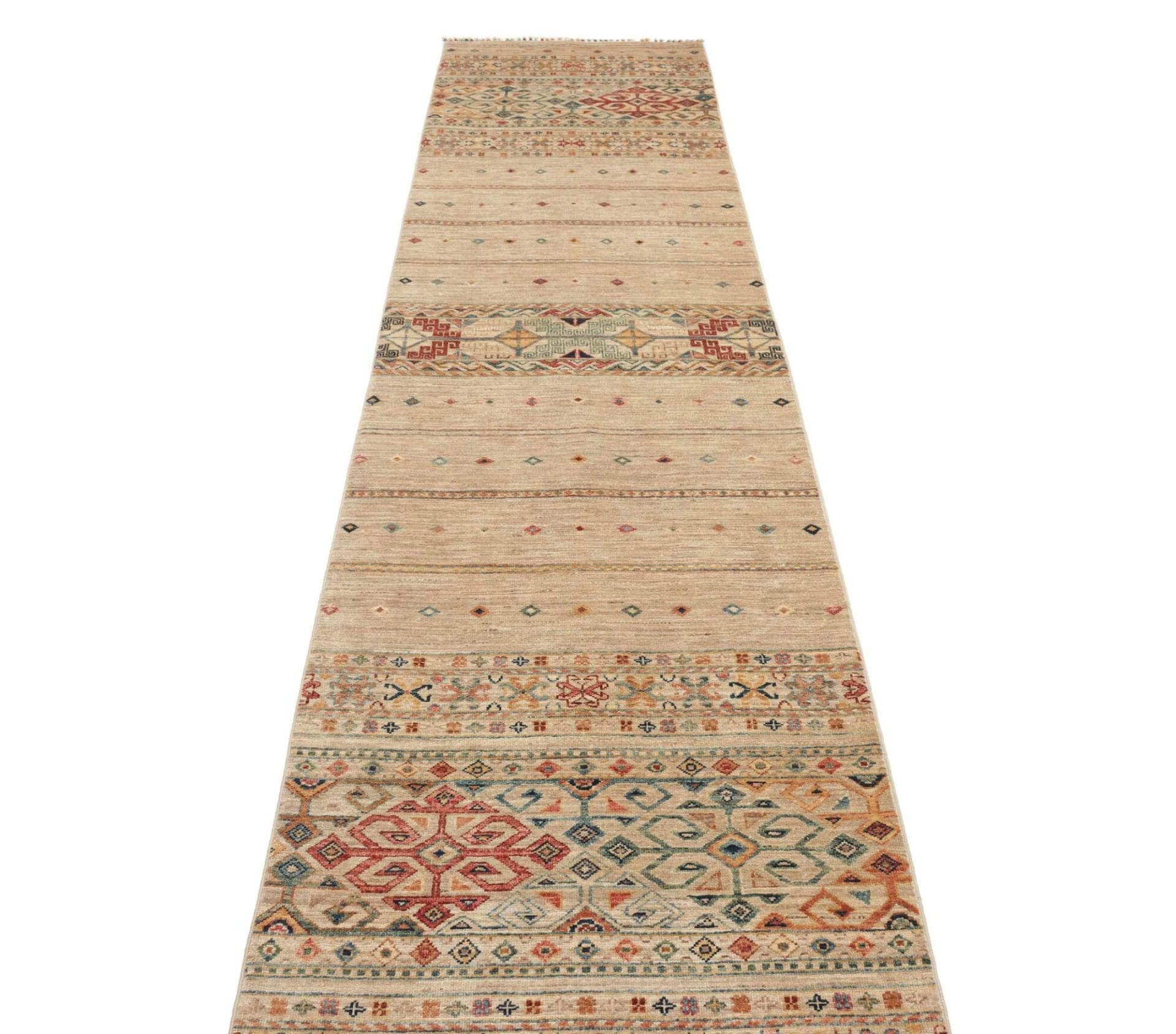 Samarkand Orientteppich 82 × 294 cm aus Wolle, handgeknüpft