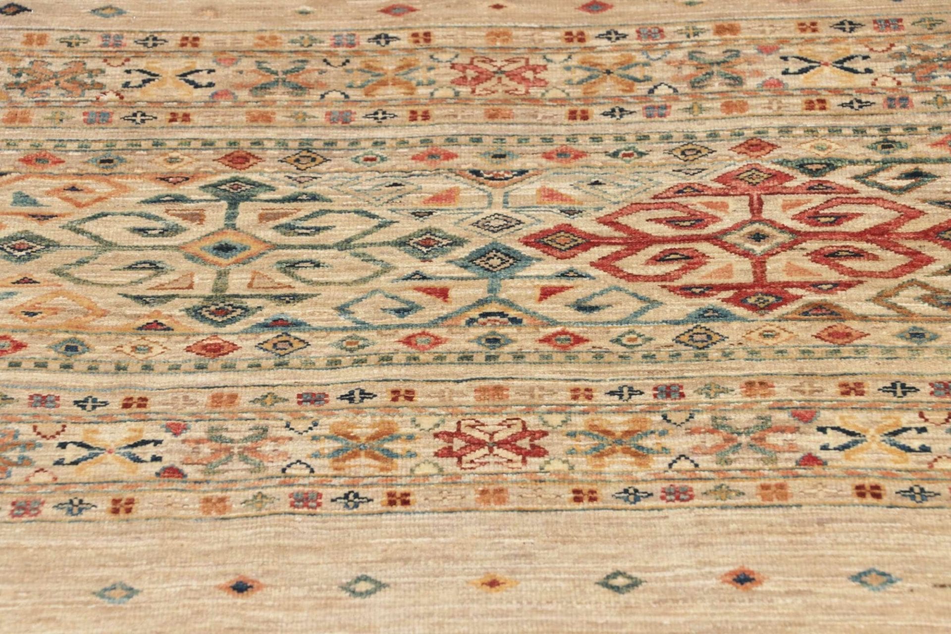 Samarkand Orientteppich 82 × 294 cm aus Wolle, handgeknüpft