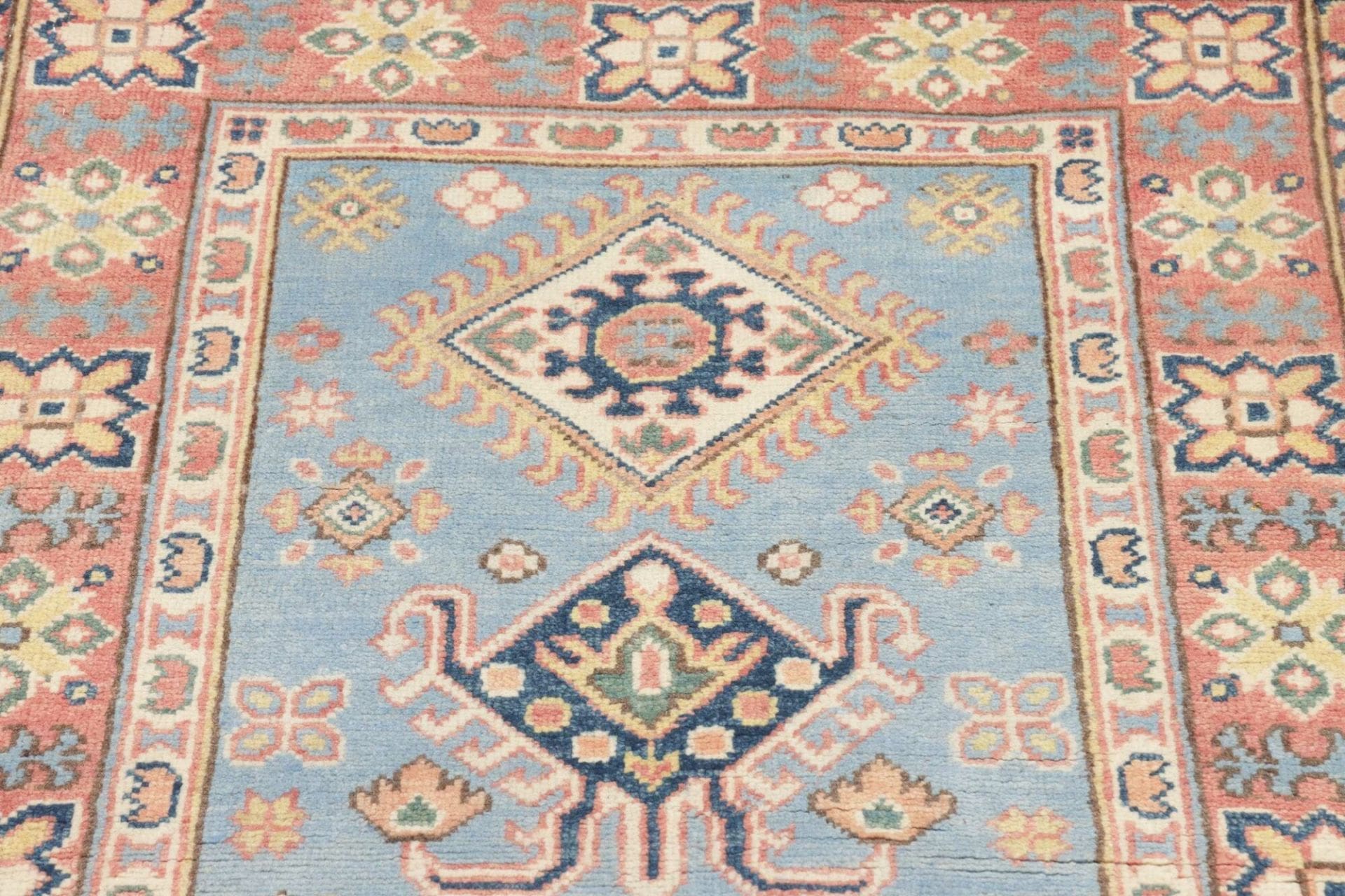 Handgeknüpfter Kazak Orientteppich, 89 × 281 cm, Wolle