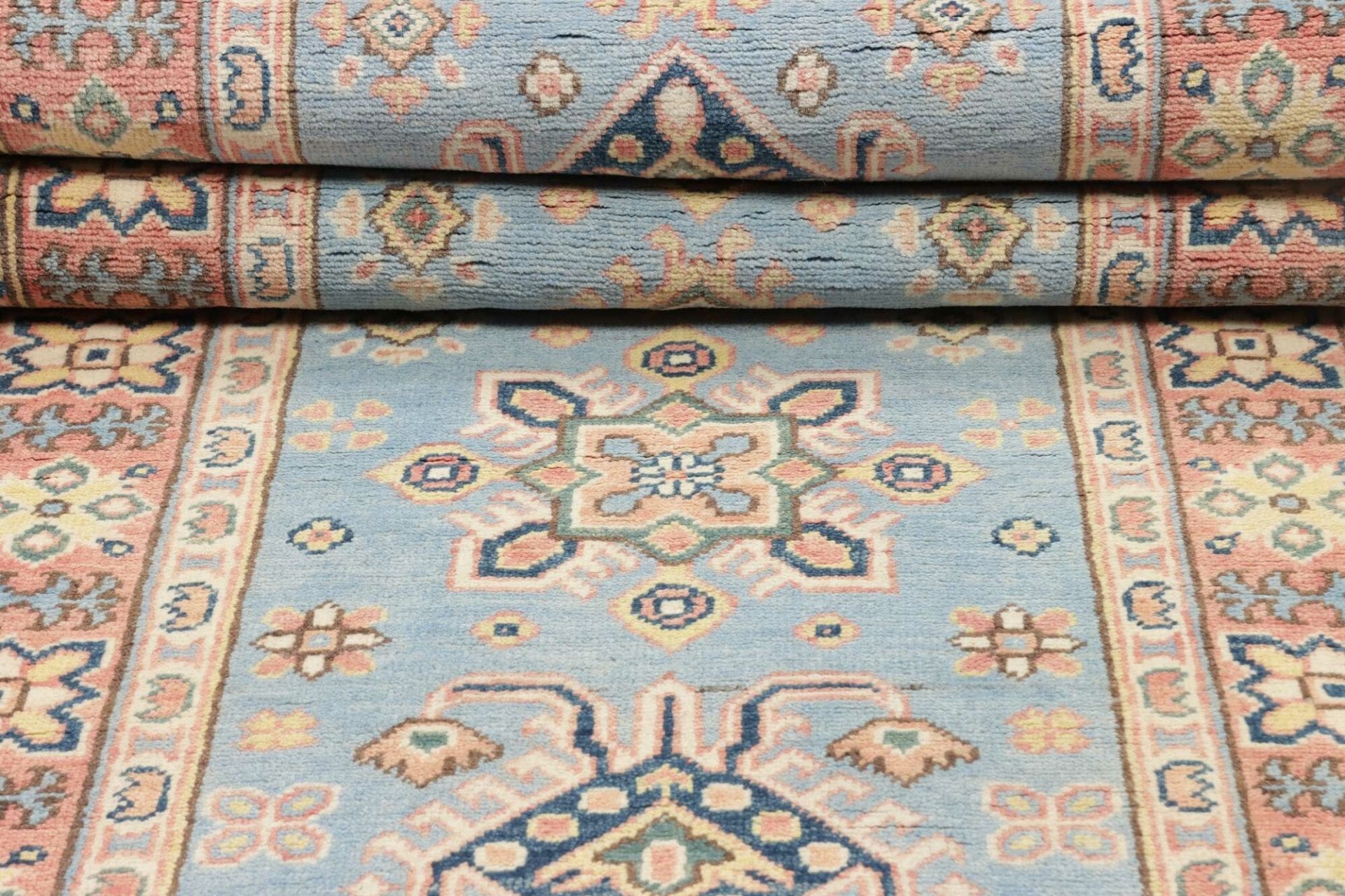 Handgeknüpfter Kazak Orientteppich, 89 × 281 cm, Wolle