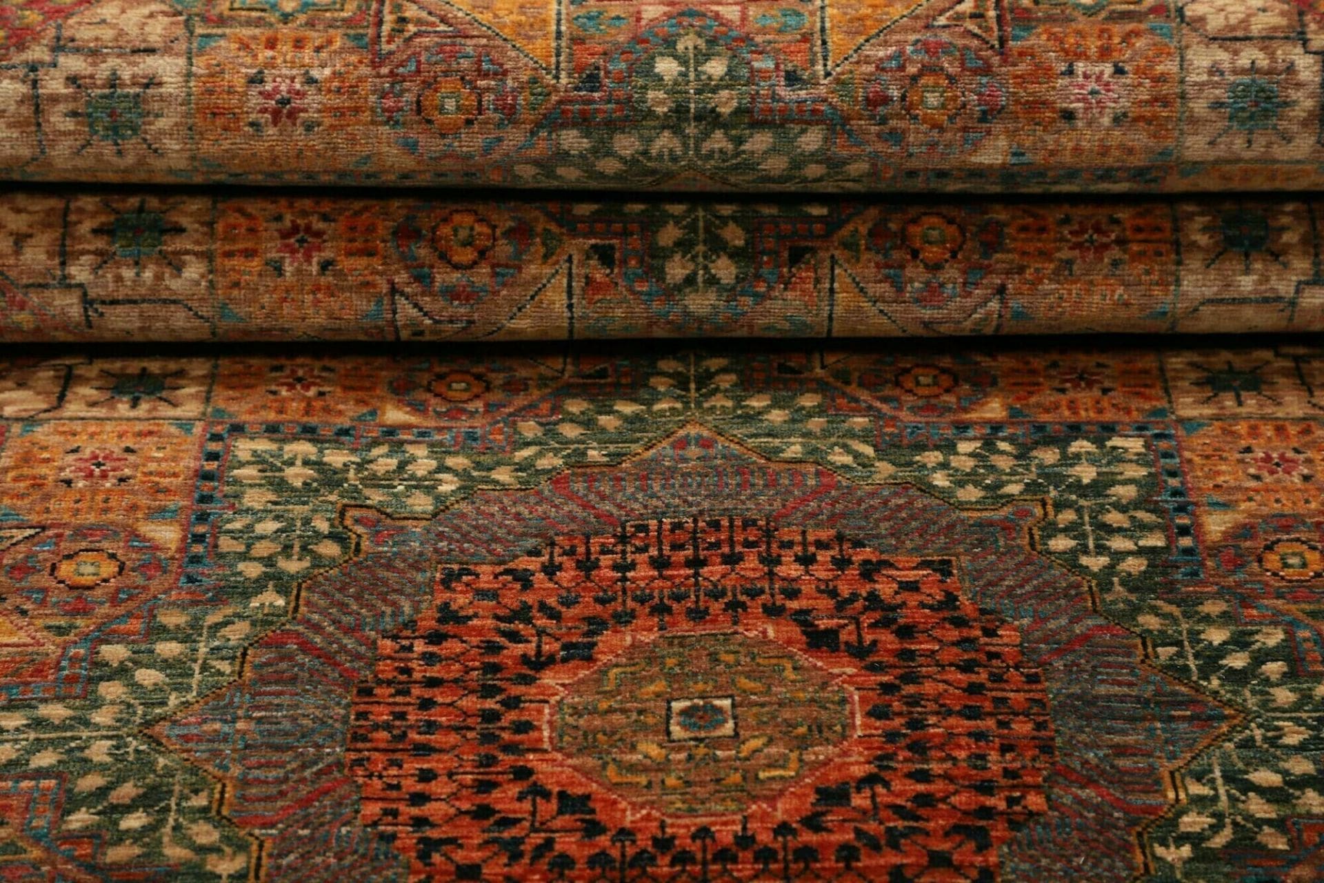 Handgeknüpfter Mamluk Orientteppich, 82 × 244 cm, Wolle