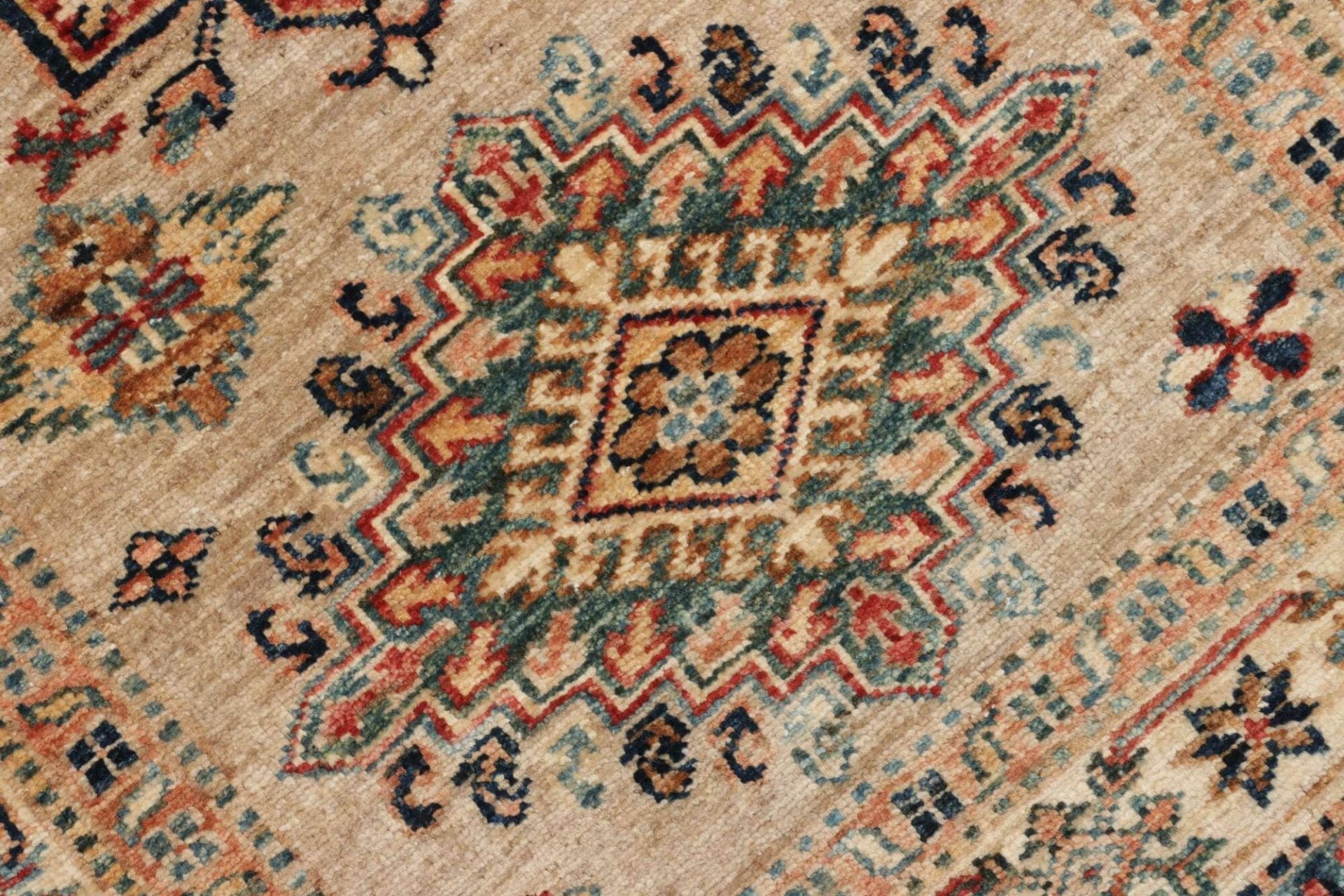 Handgeknüpfter Kazak Orientteppich, 86 × 256 cm, Wolle