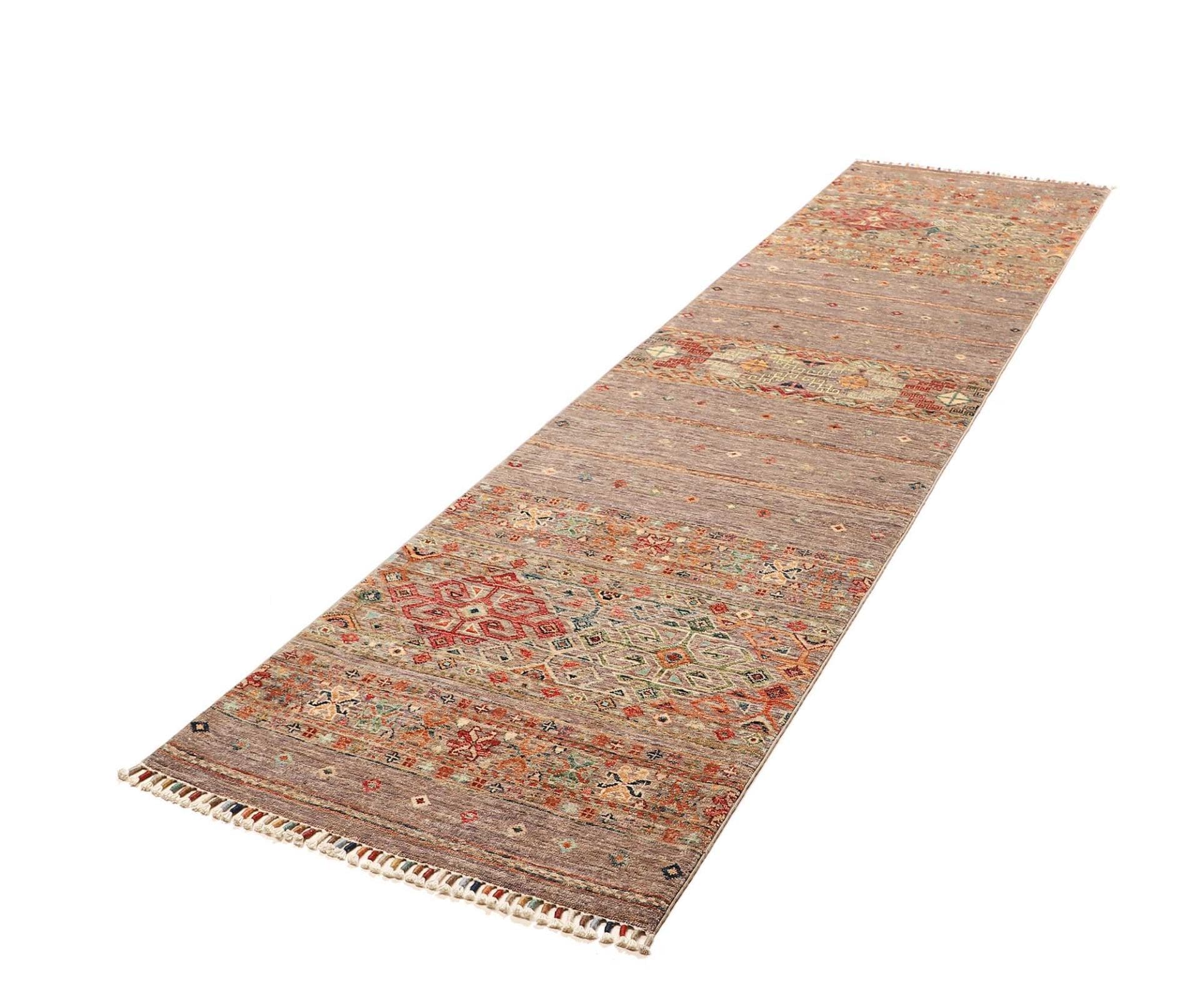Handgeknüpfter Samarkand Orientteppich 82 × 300 cm