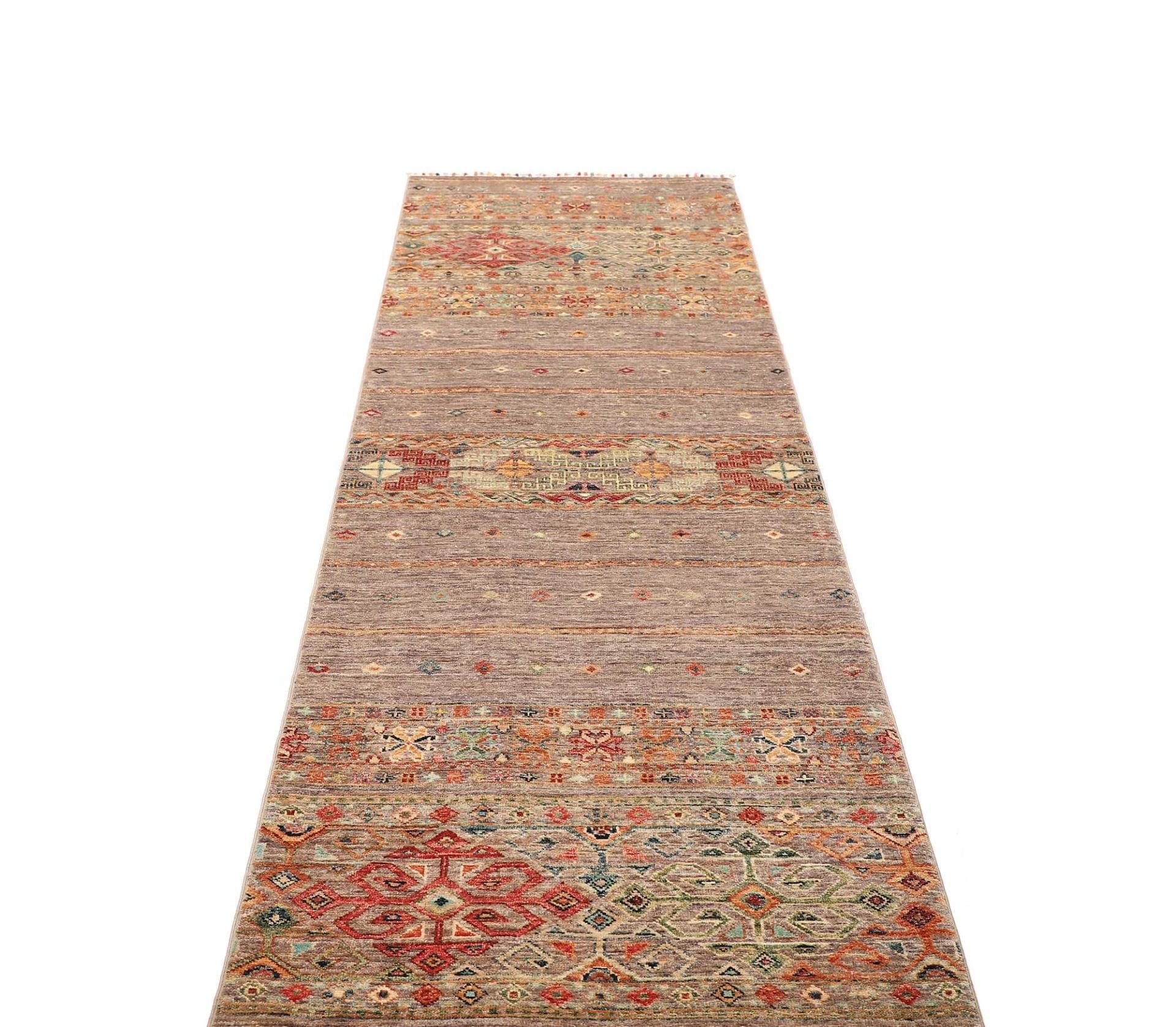 Handgeknüpfter Samarkand Orientteppich 82 × 300 cm