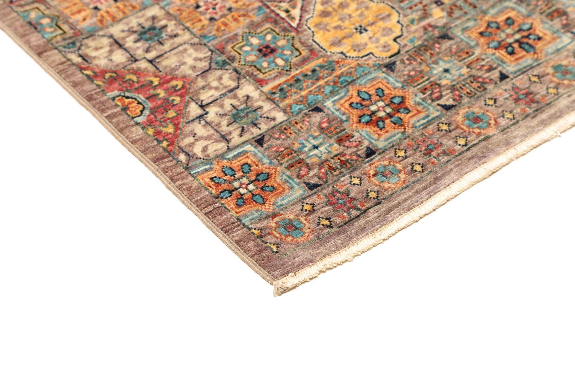 Handgeknüpfter Mamluk Orientteppich, 81 × 248 cm, Wolle