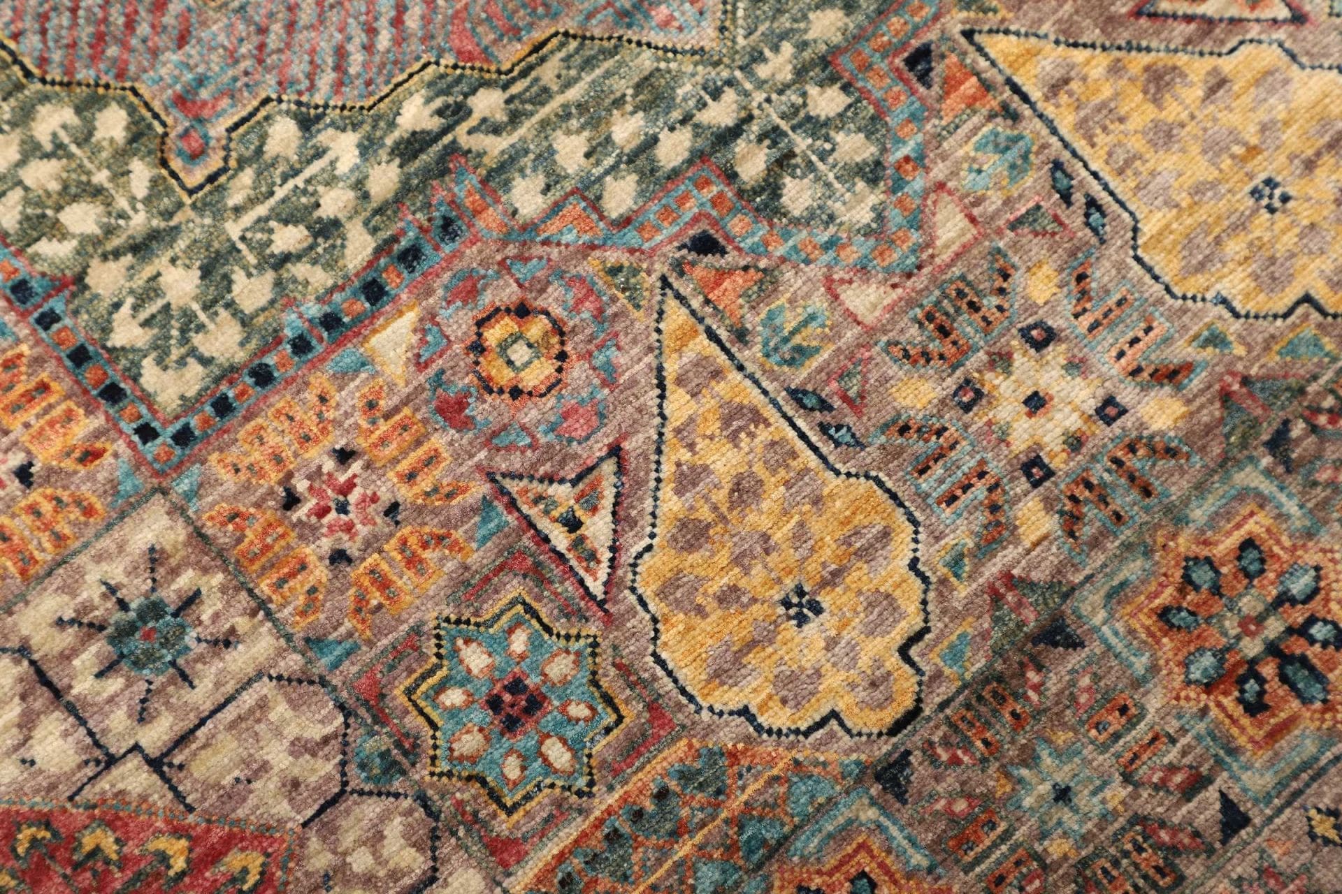 Handgeknüpfter Mamluk Orientteppich, 81 × 248 cm, Wolle